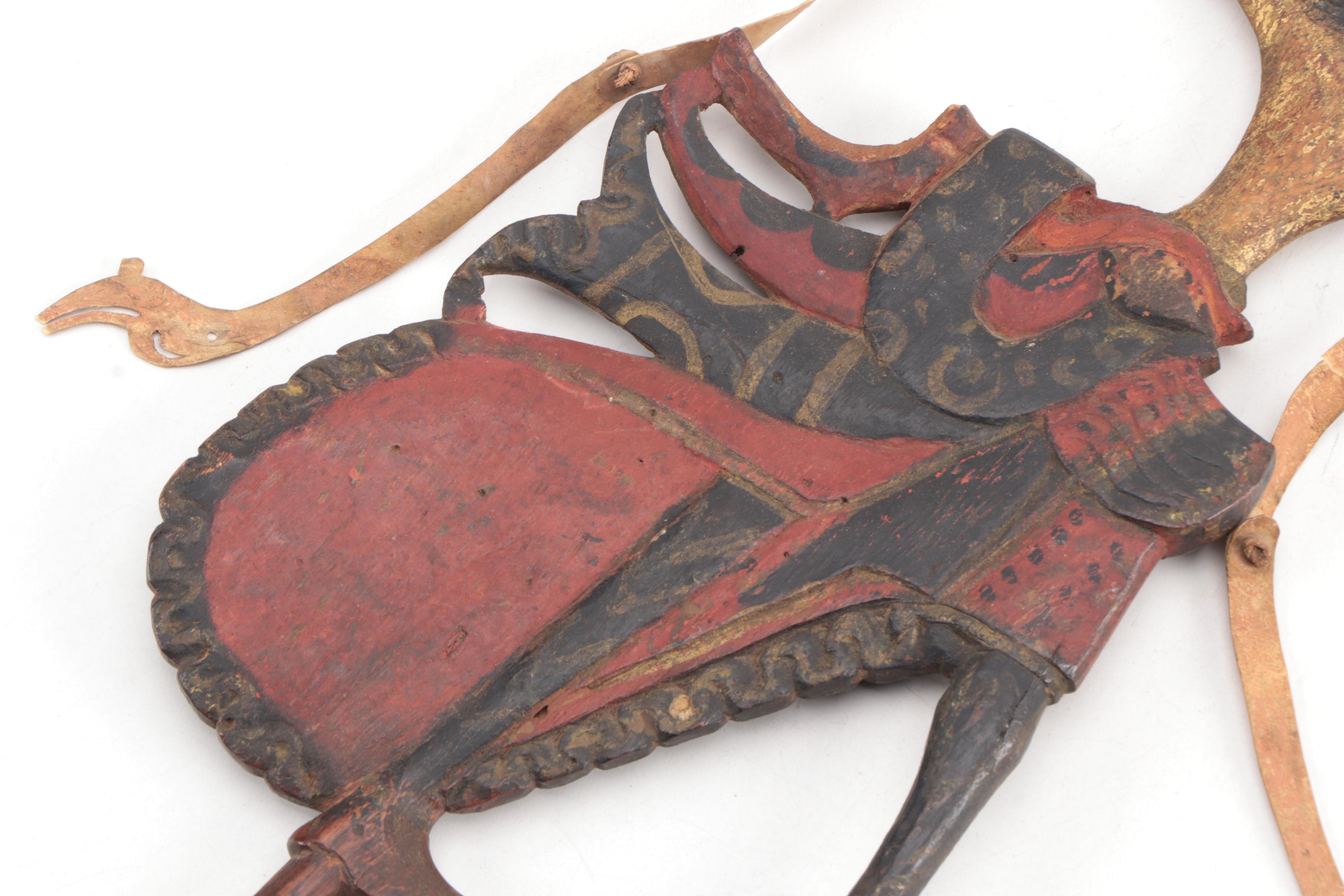 Balinese Wayang Kulit Shadow Puppet