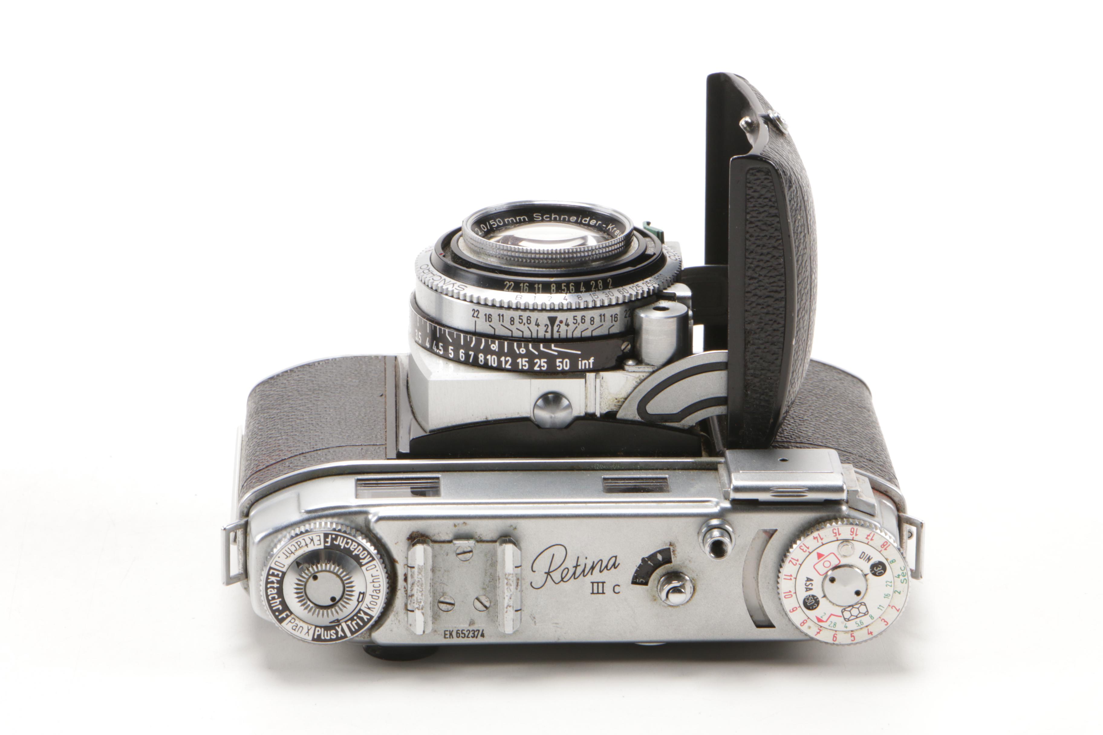 Kodak "Retina IIc" and "Retina IIIc" 35mm Cameras