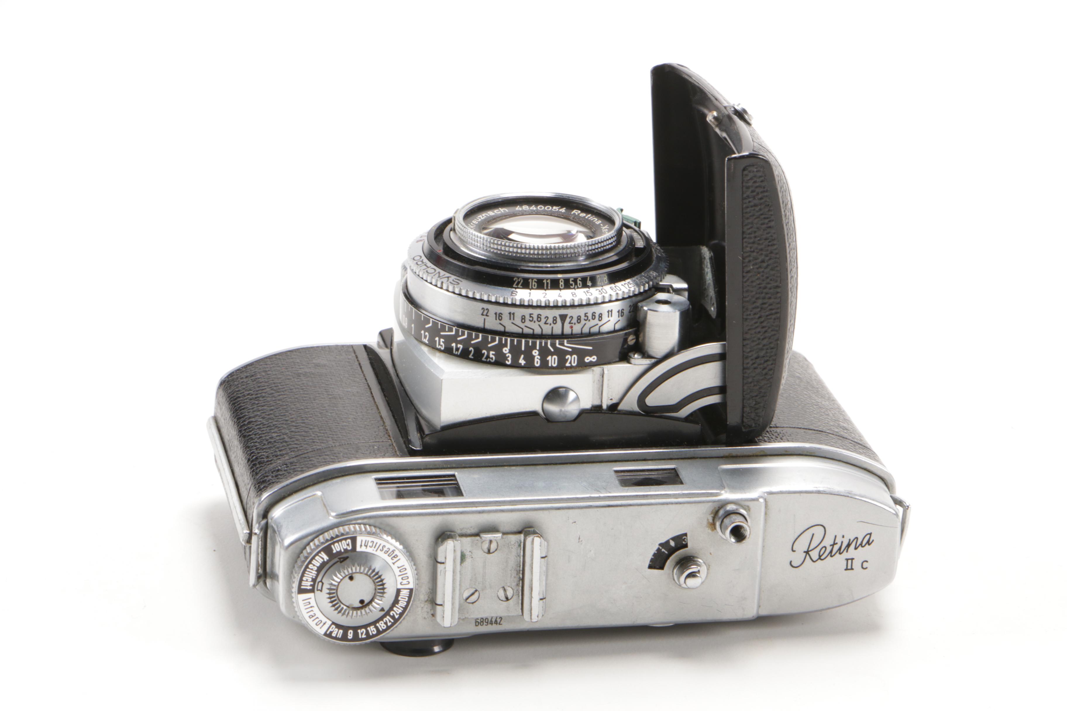 Kodak "Retina IIc" and "Retina IIIc" 35mm Cameras