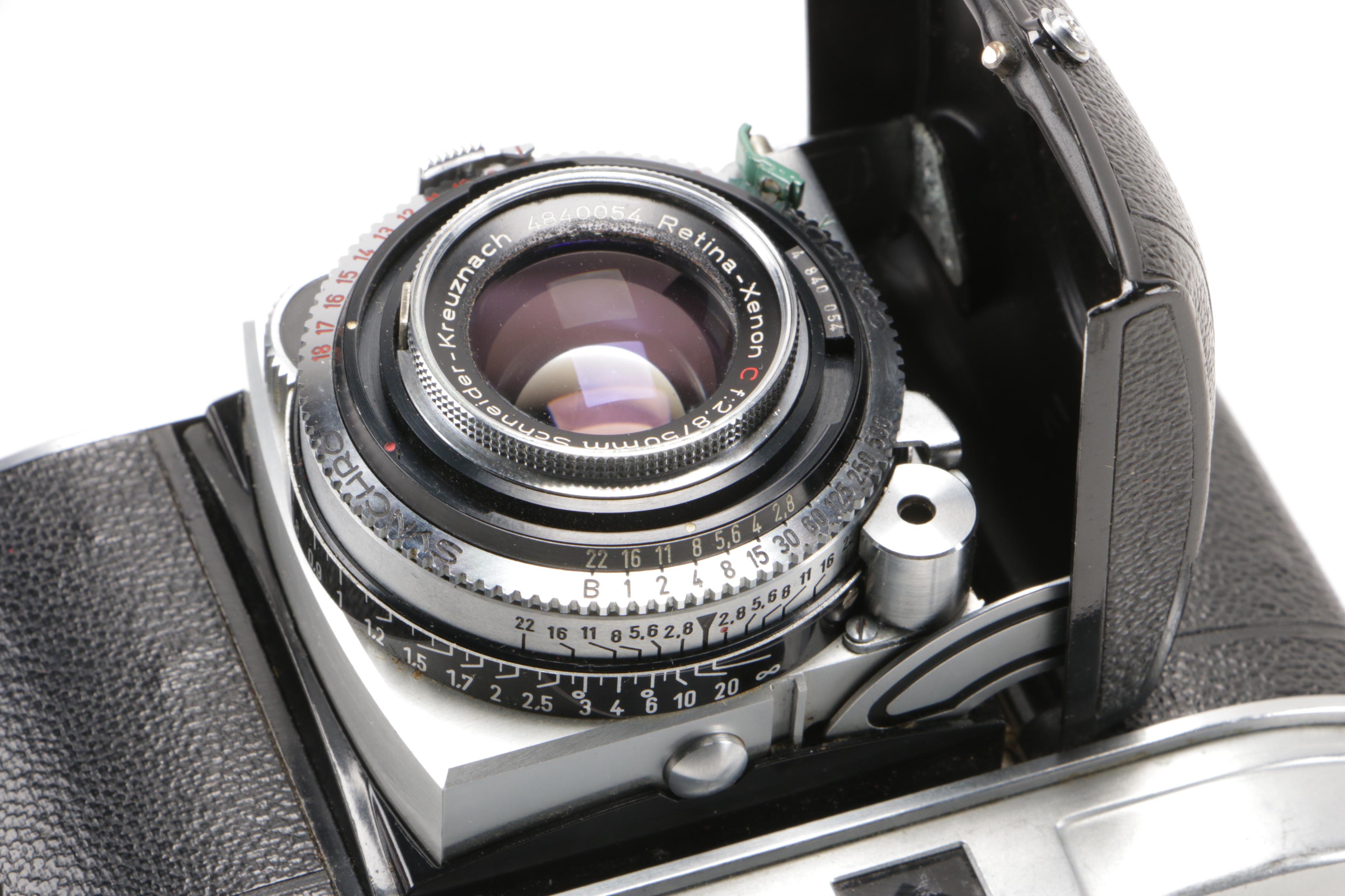 Kodak "Retina IIc" and "Retina IIIc" 35mm Cameras