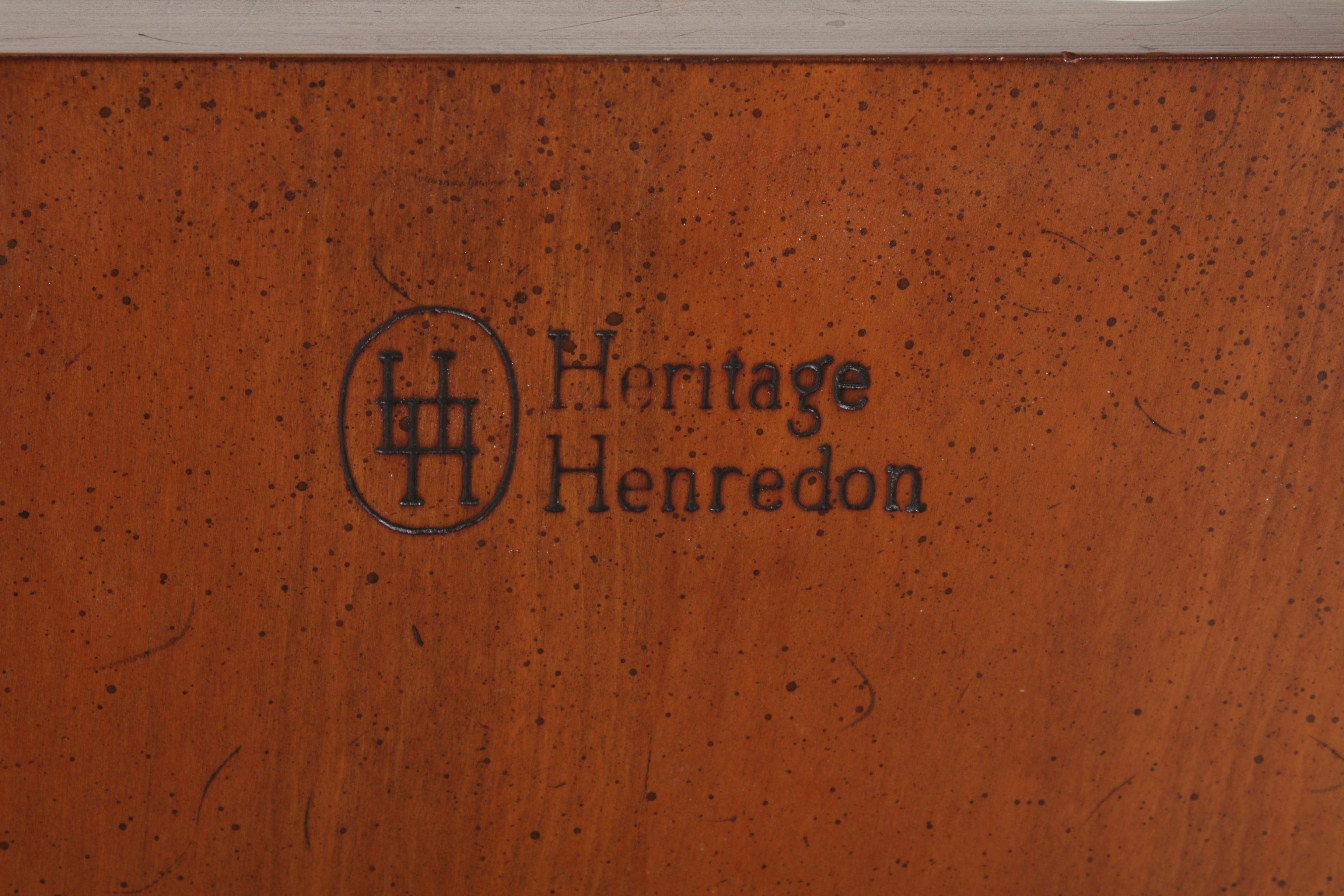 Heritage Henredon Maple Veneer Side Cabinet