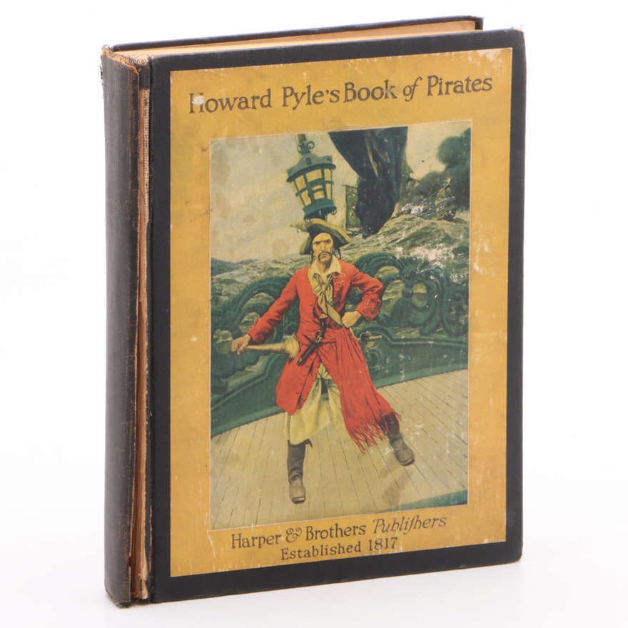 Illustrated "Howard Pyle's Book of Pirates" Compiled by Merle Johnson