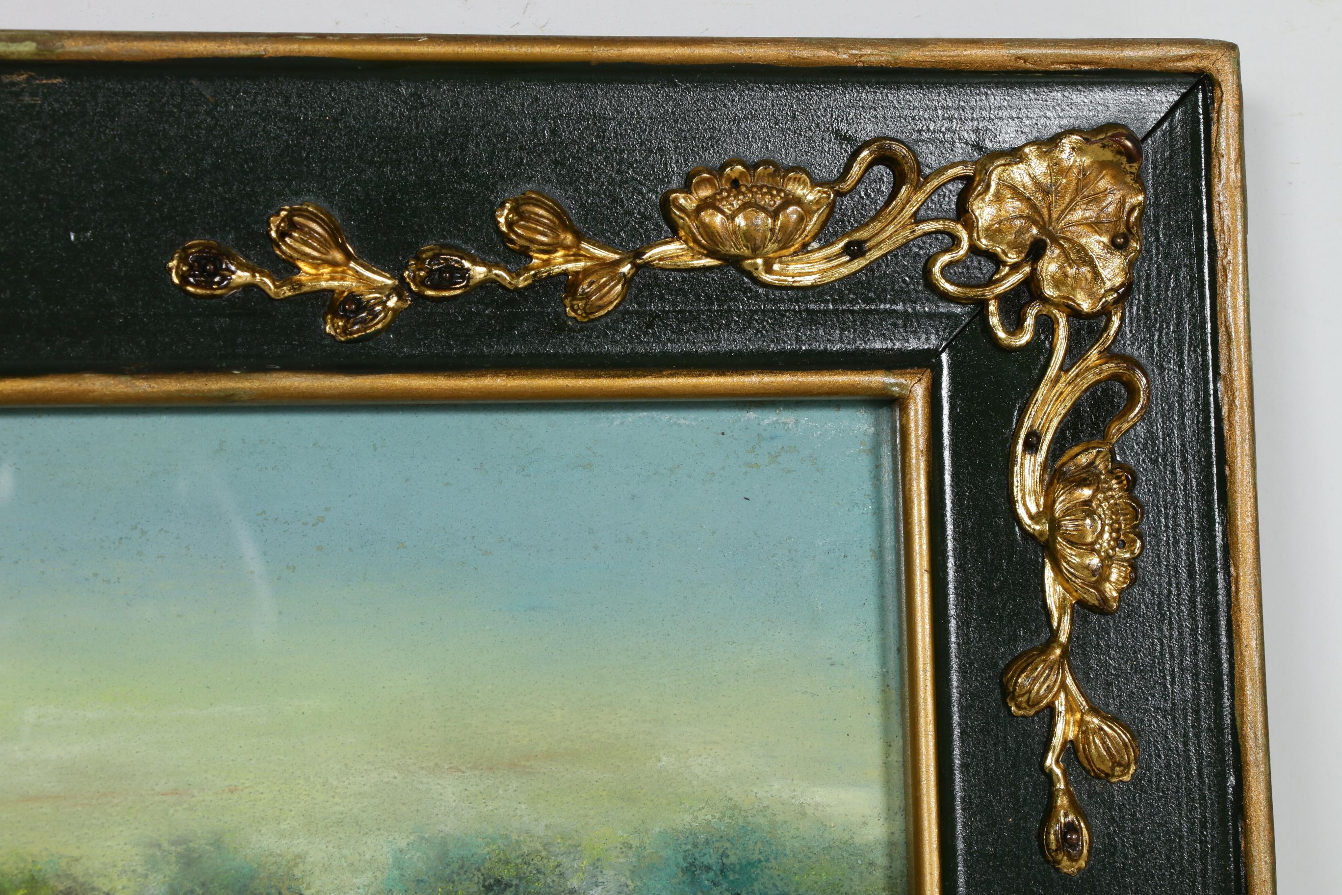 River Scene Pastel Drawing