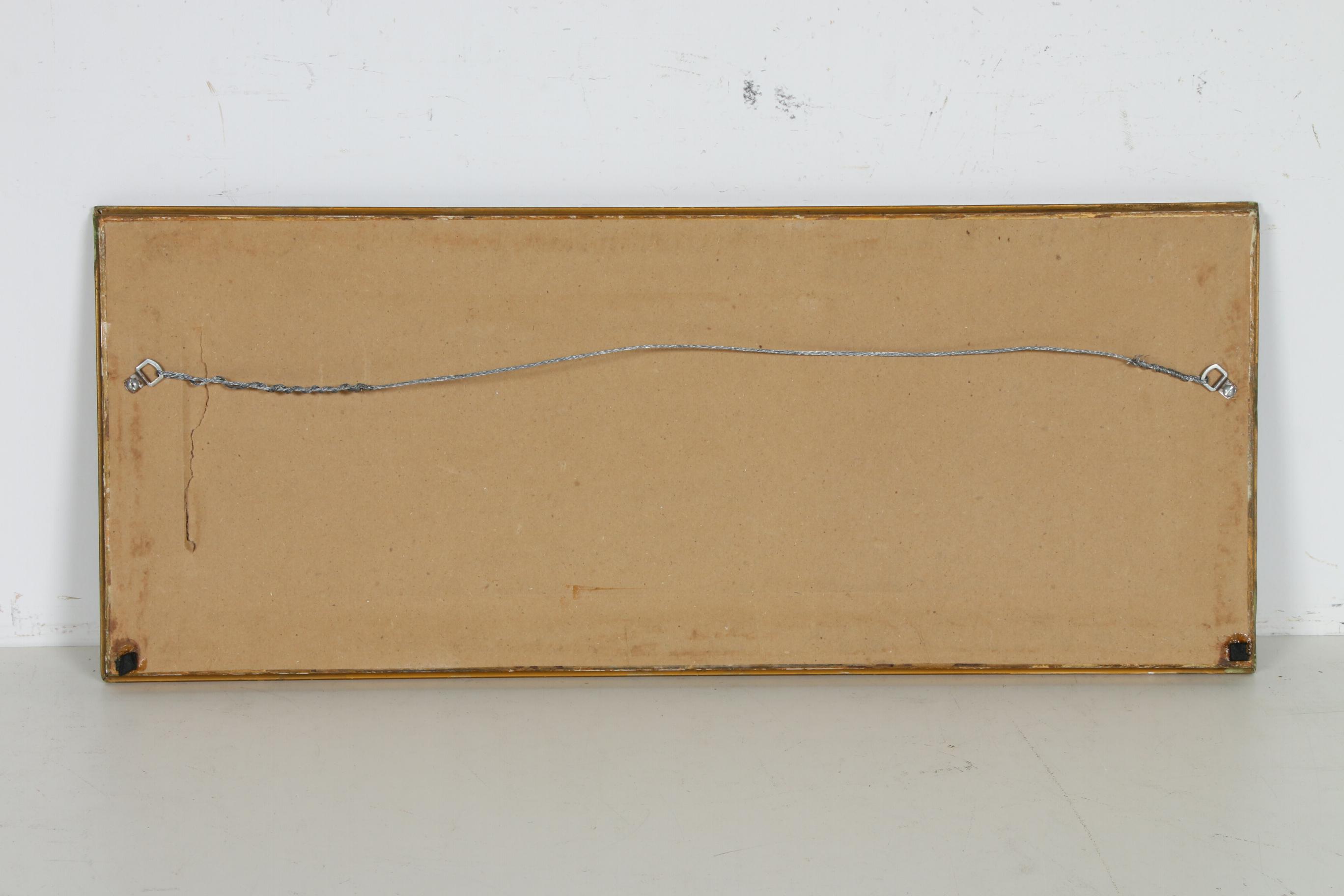 River Scene Pastel Drawing