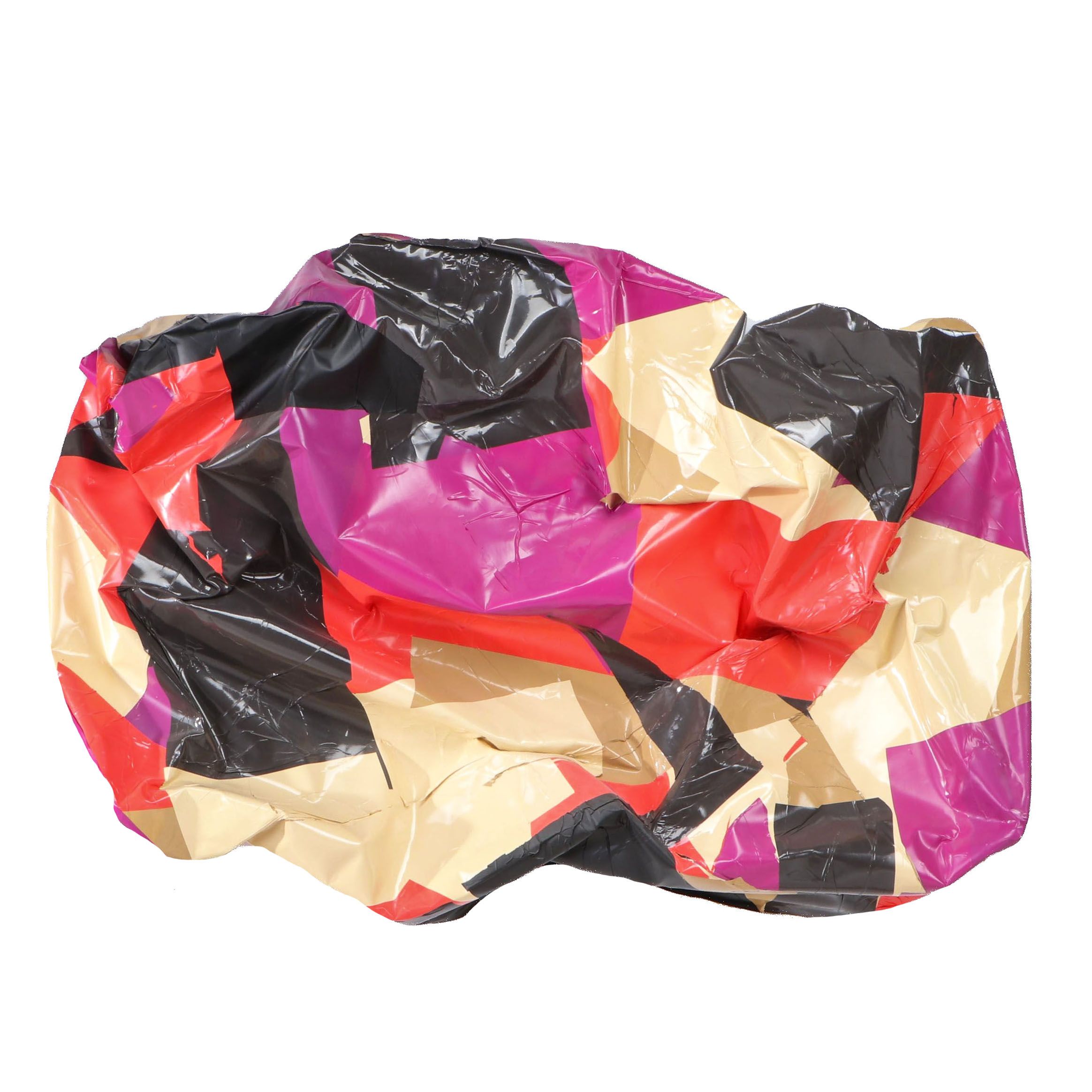 James Hyde Monumental Vinyl Wall Sculpture "Consort" with Monograph, circa 1996