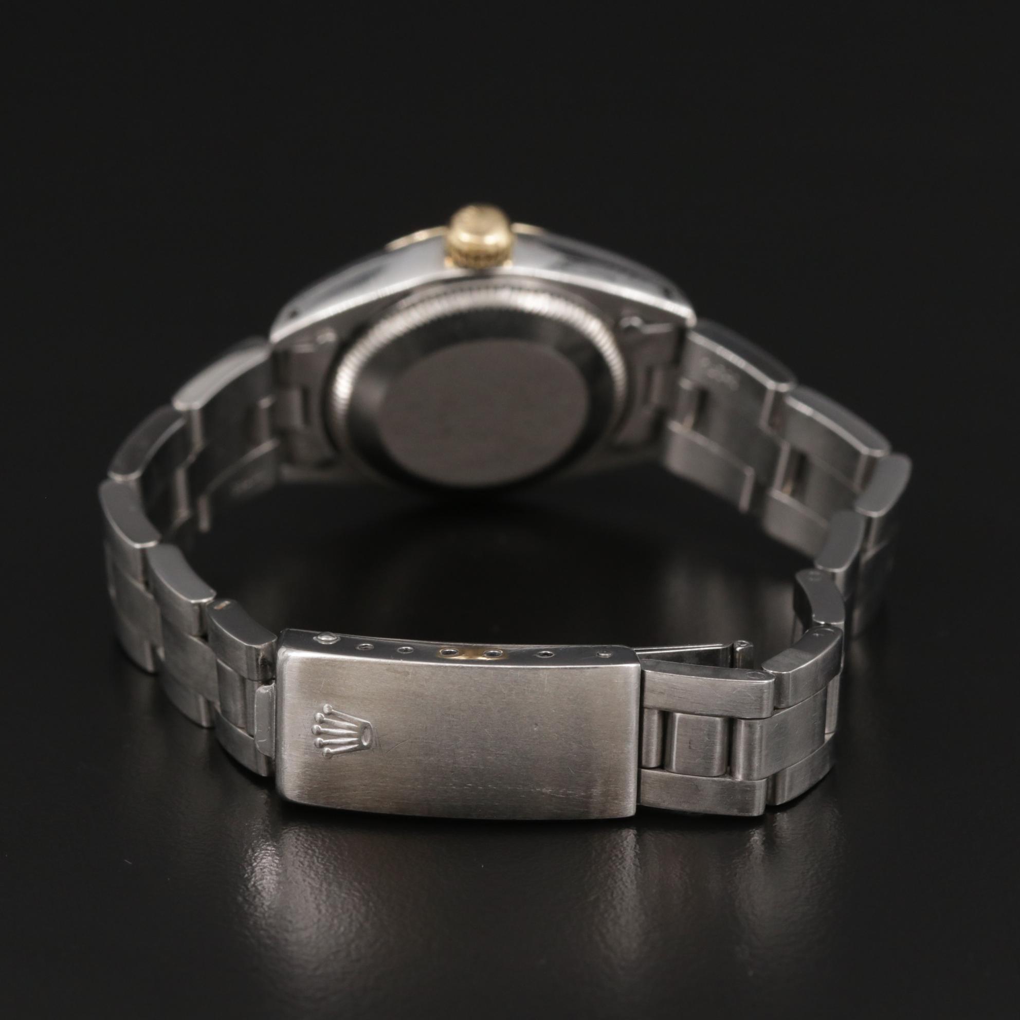 Vintage Rolex Date 6917 18K Gold and Stainless Steel Automatic Watch