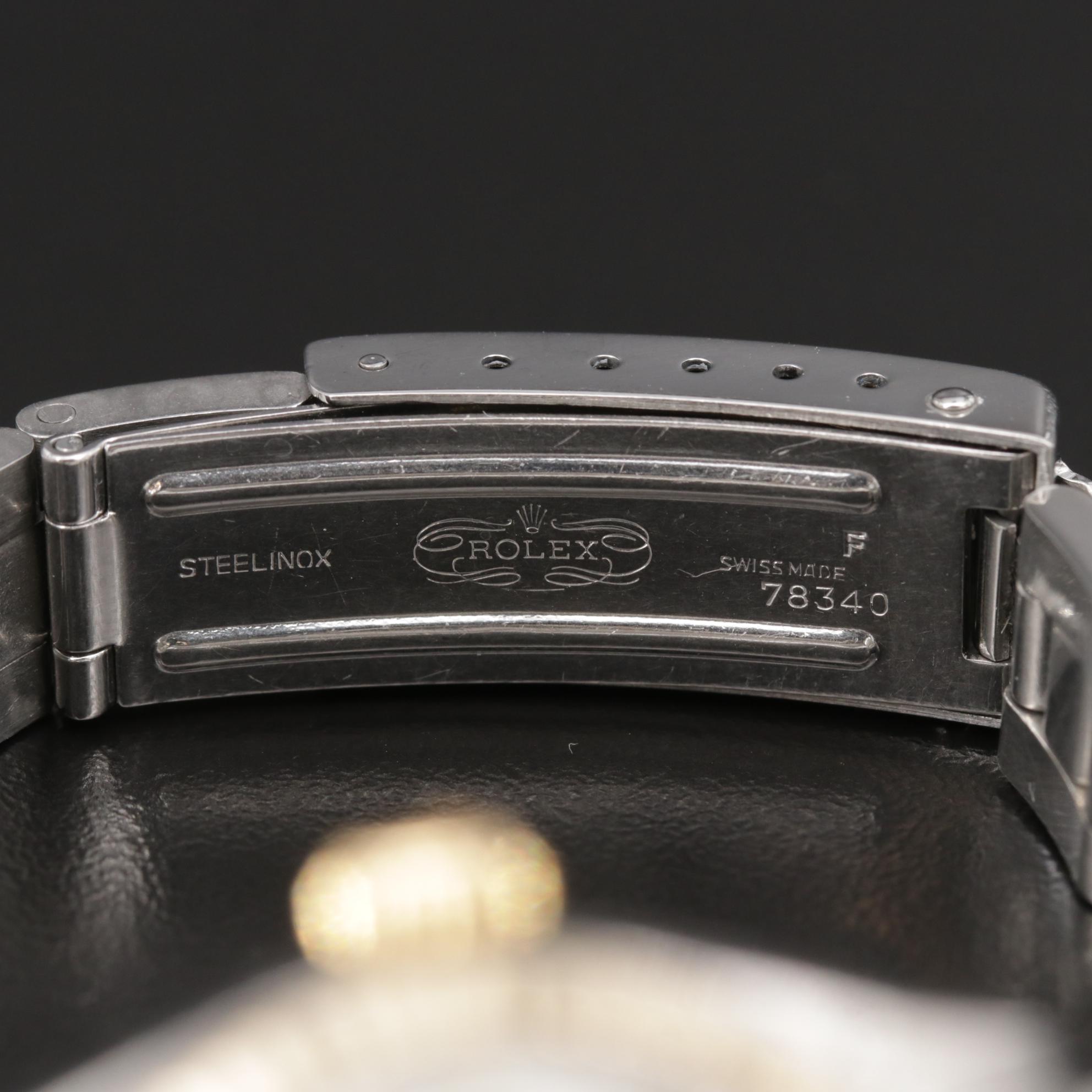 Vintage Rolex Date 6917 18K Gold and Stainless Steel Automatic Watch