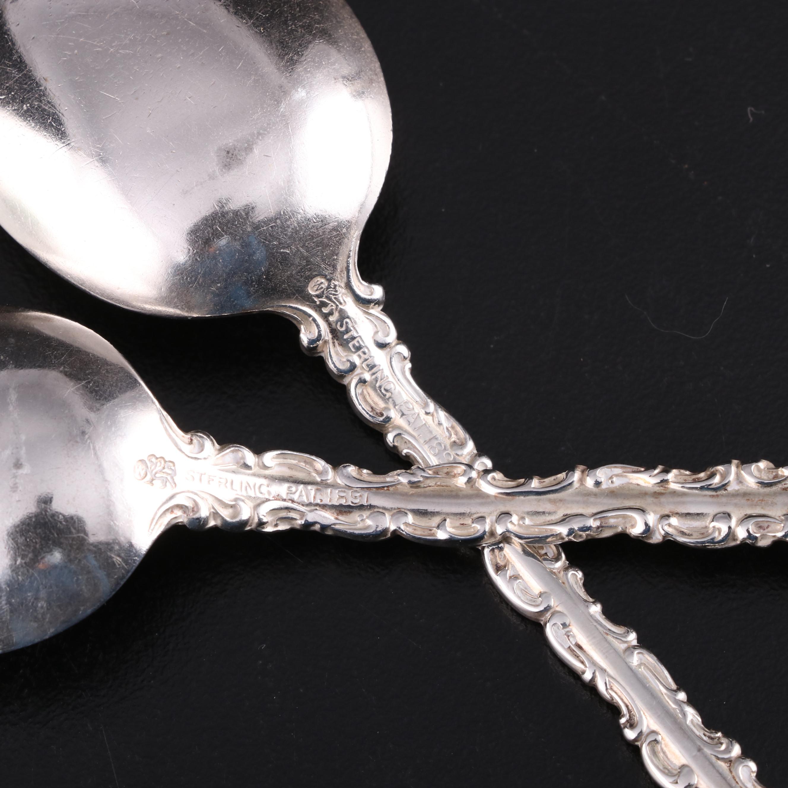 Towle Sterling "Just a Thimbleful" Shot Glass with Kirk Repousse and Louis XV