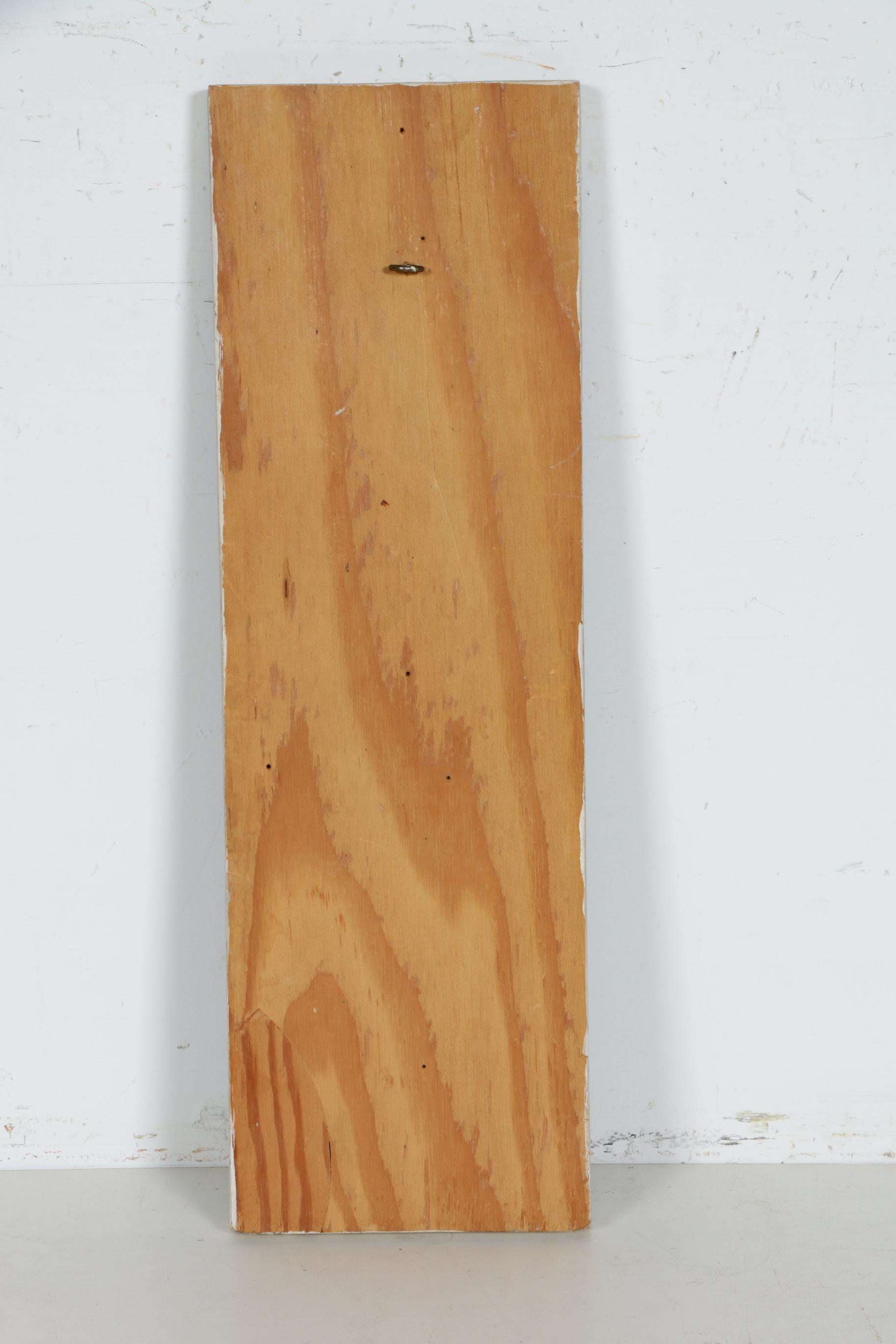 Watercolor Painting of a Train Conductor, 1969