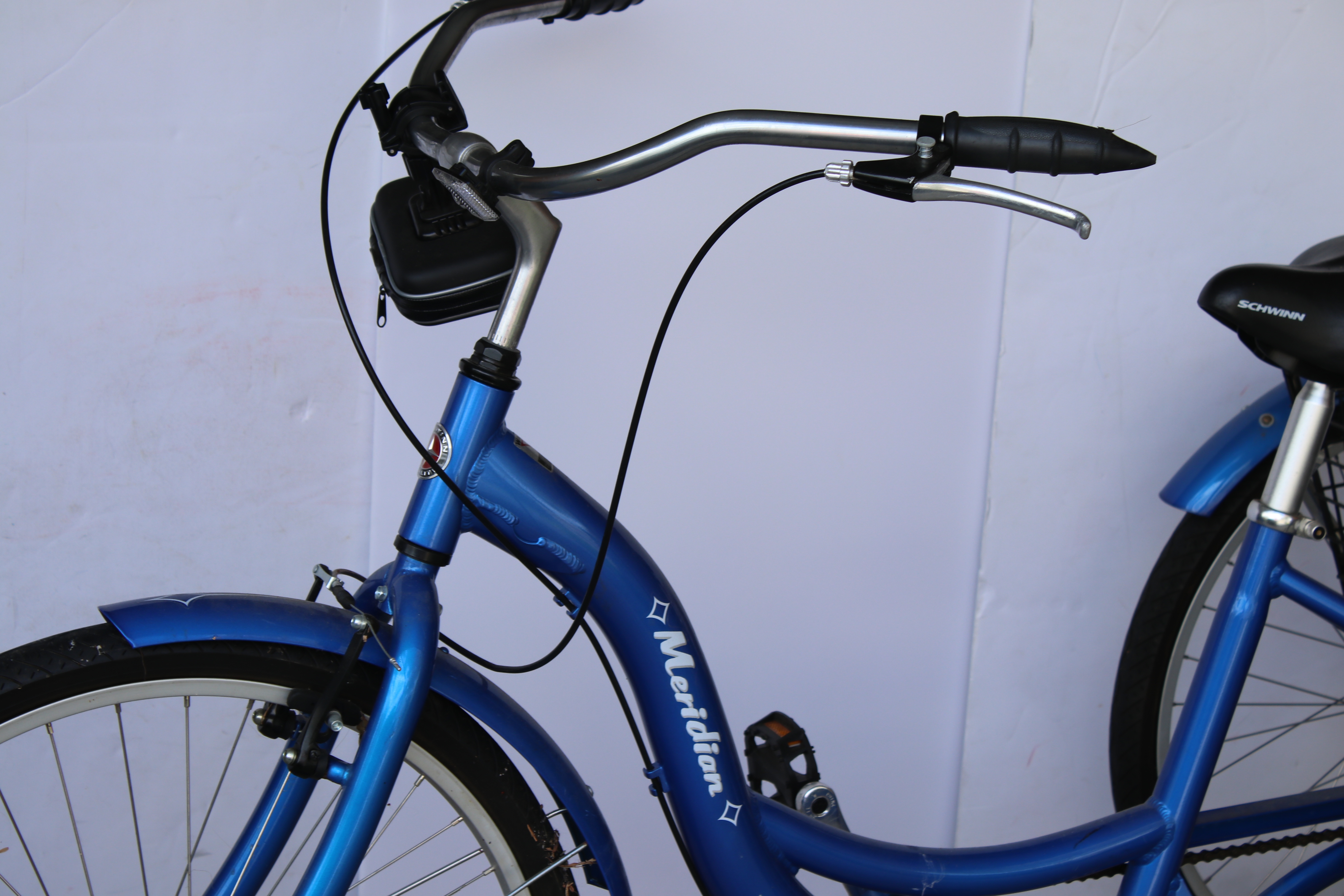 Schwinn Meridian Adult Cruiser Tricycle with Rear Basket