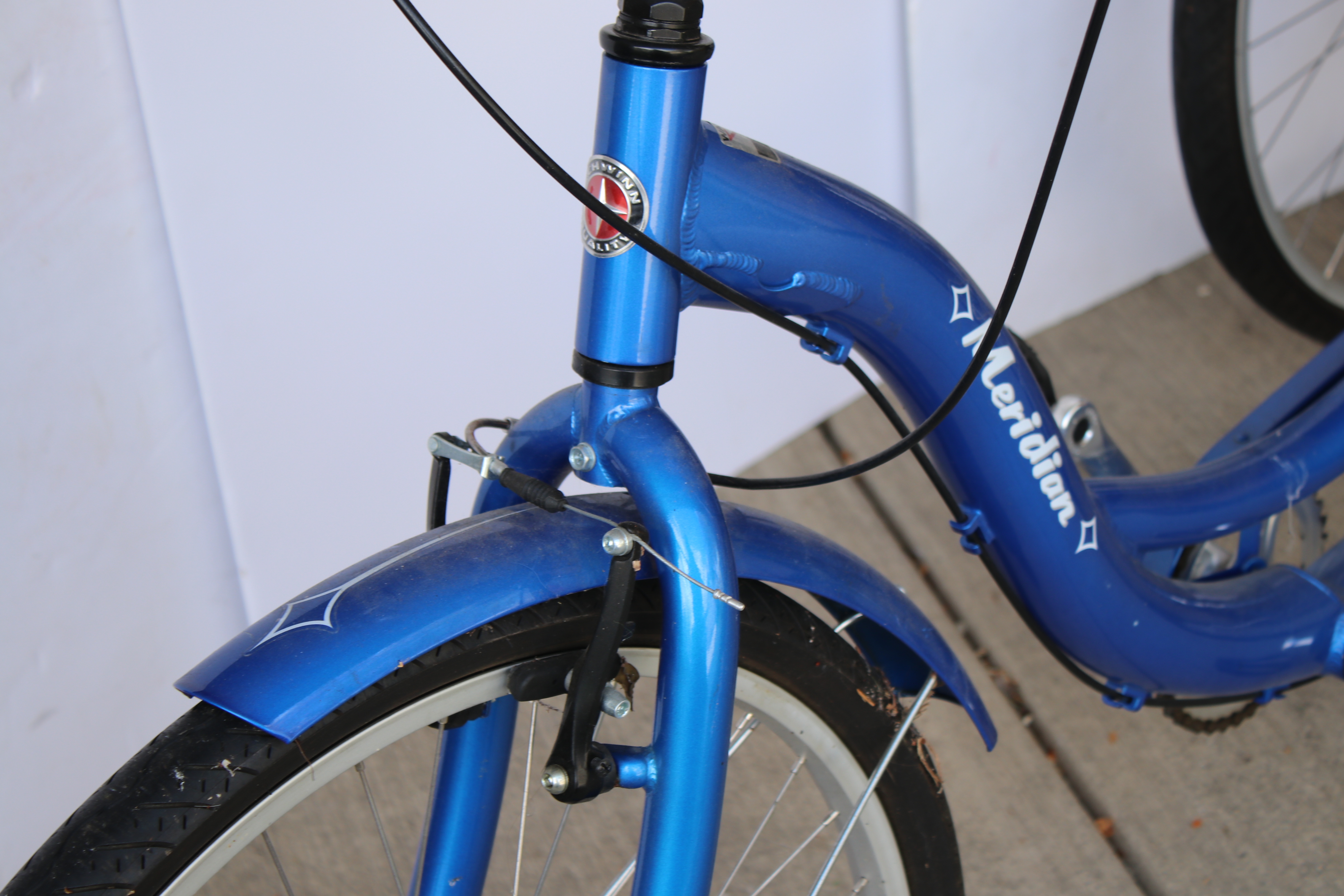 Schwinn Meridian Adult Cruiser Tricycle with Rear Basket