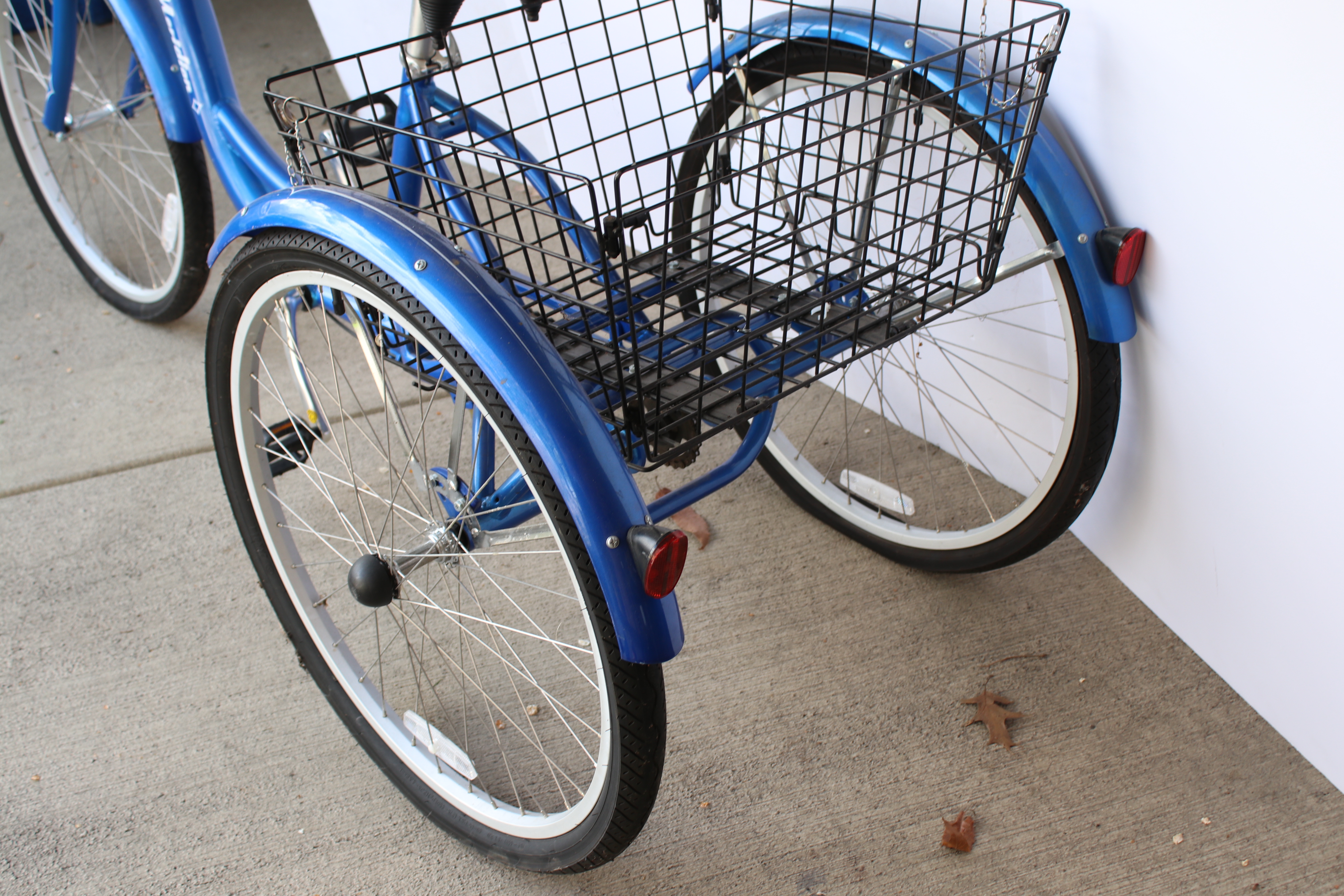 Schwinn Meridian Adult Cruiser Tricycle with Rear Basket