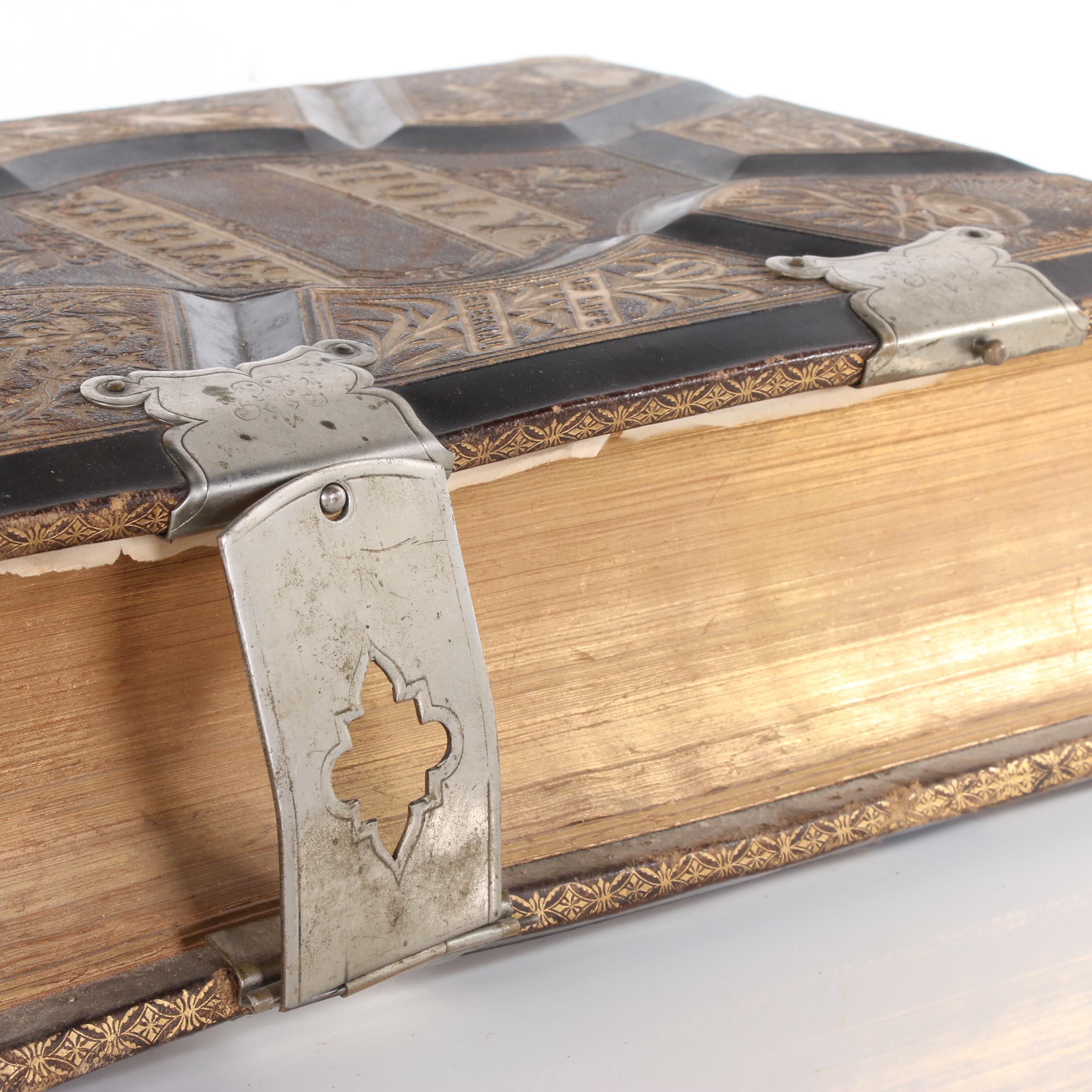 1881 "The Holy Bible with Complete Concordance and Bible Dictionary"