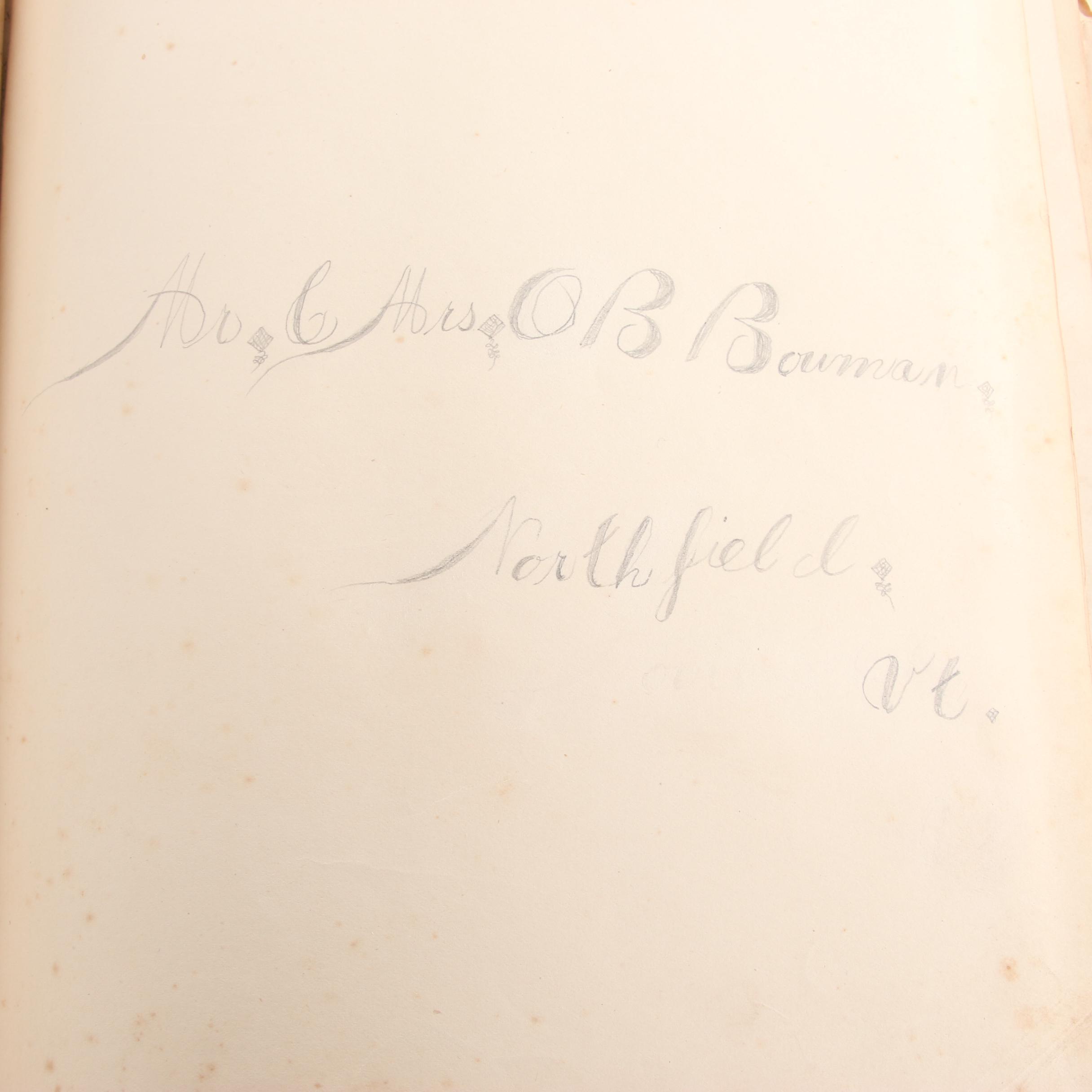 1881 "The Holy Bible with Complete Concordance and Bible Dictionary"