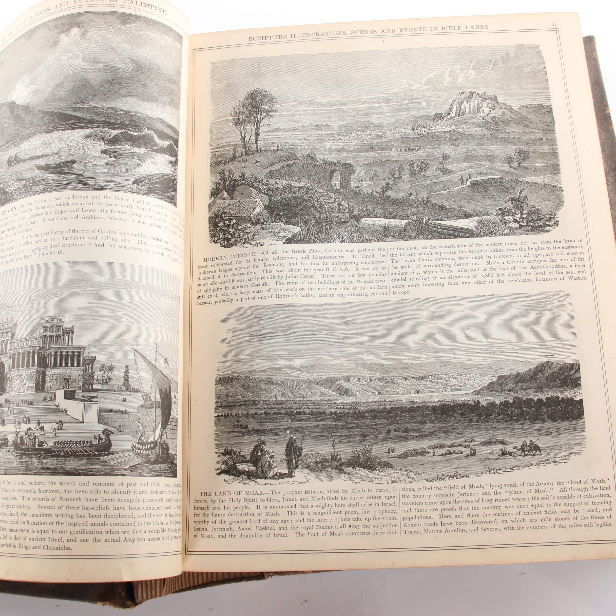 1881 "The Holy Bible with Complete Concordance and Bible Dictionary"