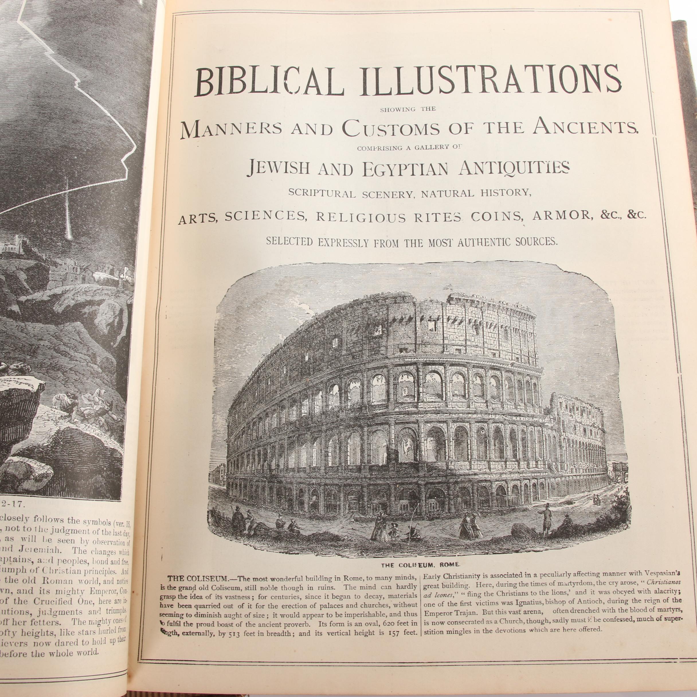 1881 "The Holy Bible with Complete Concordance and Bible Dictionary"