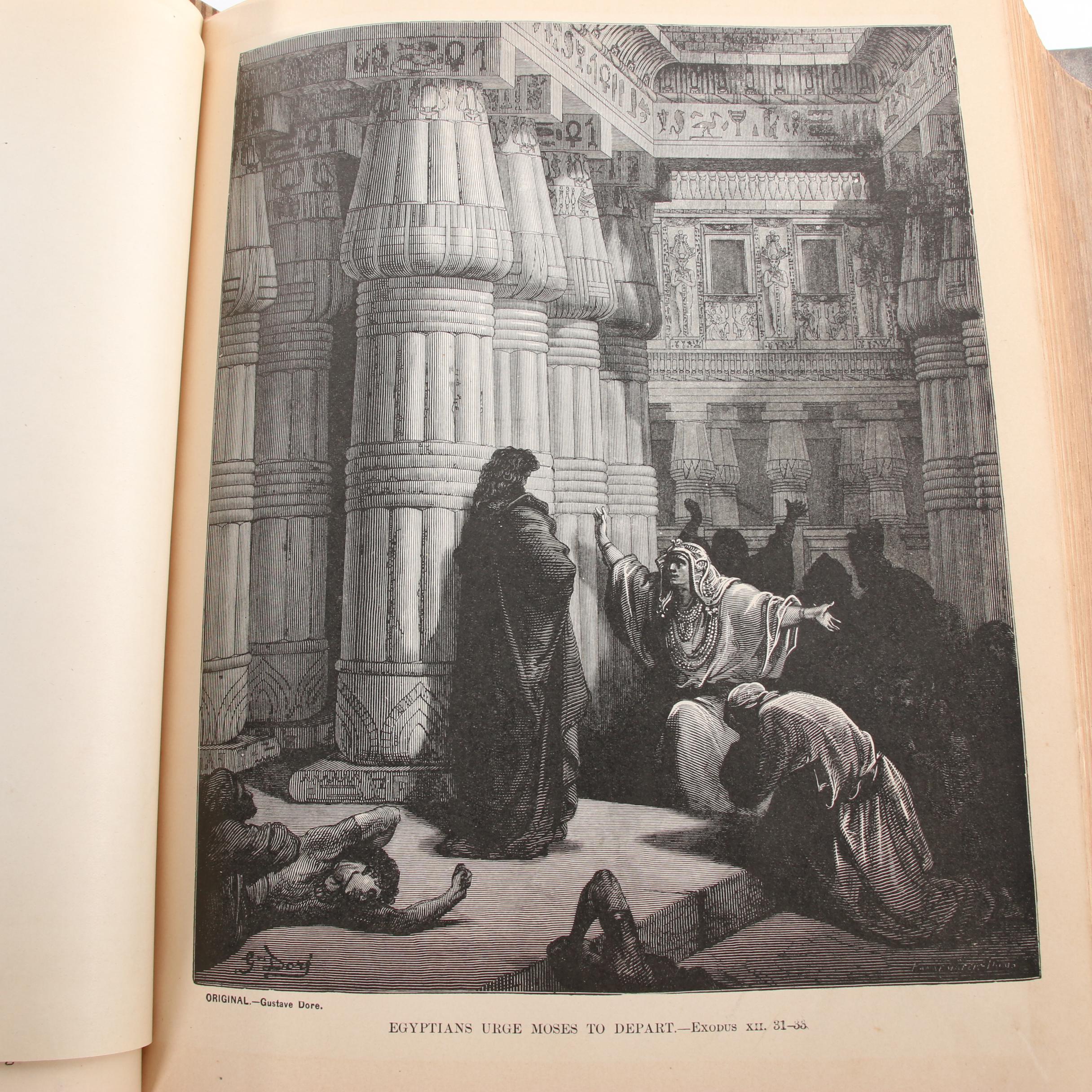 1881 "The Holy Bible with Complete Concordance and Bible Dictionary"