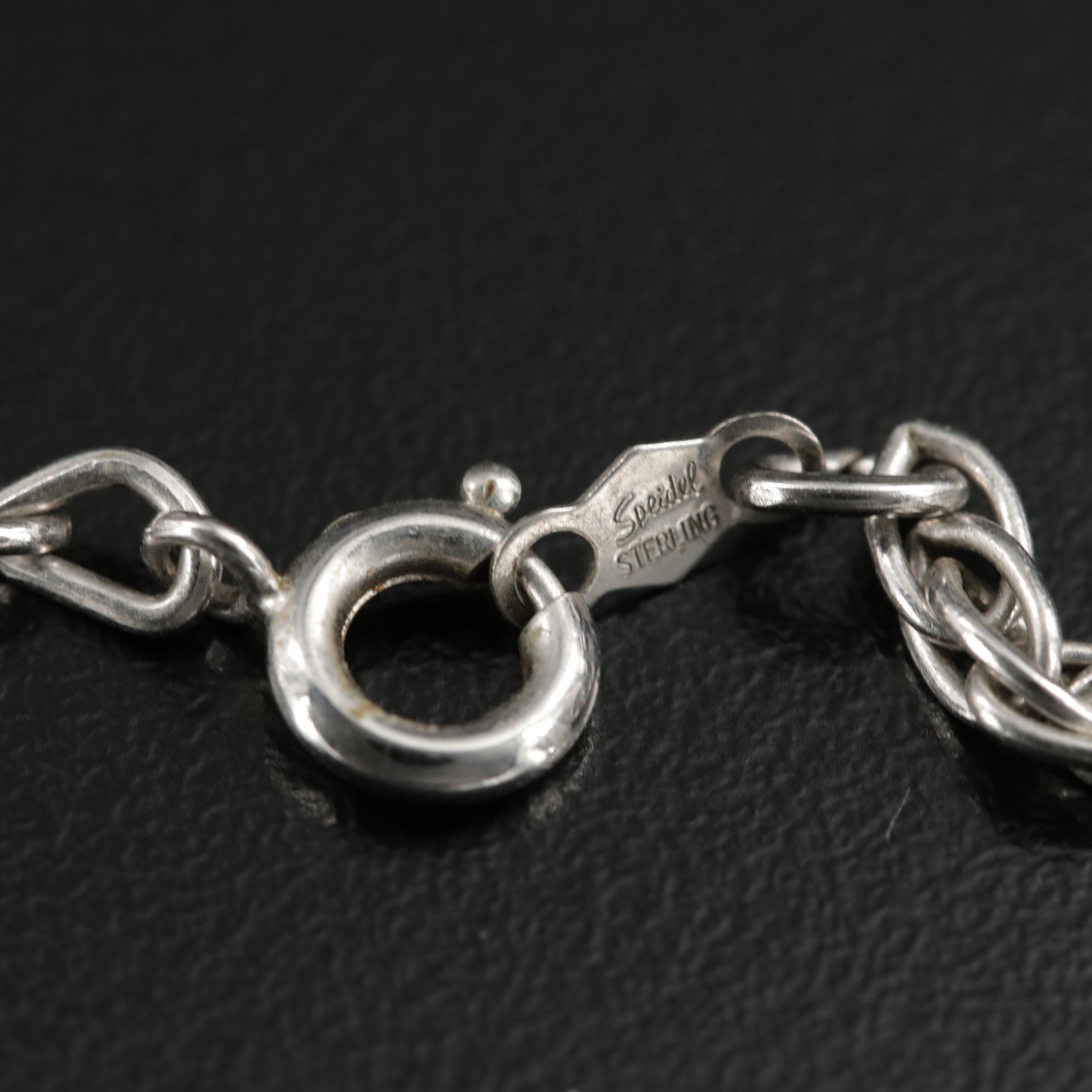 Repoussé "Pop-Out" 1890 Morgan Silver Dollar Pendant with Sterling Necklace