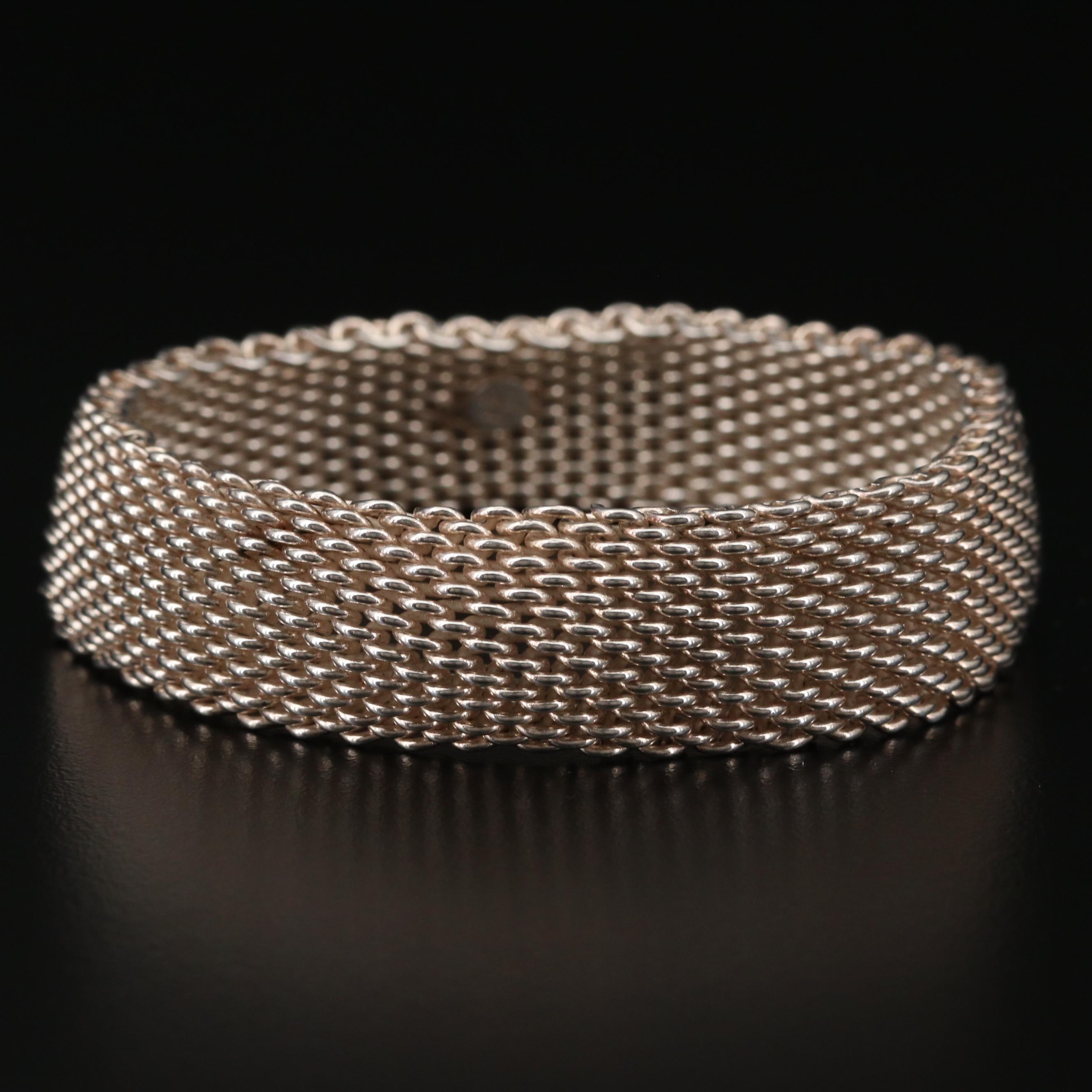 Tiffany & Co. "Somerset" Sterling Silver Bracelet