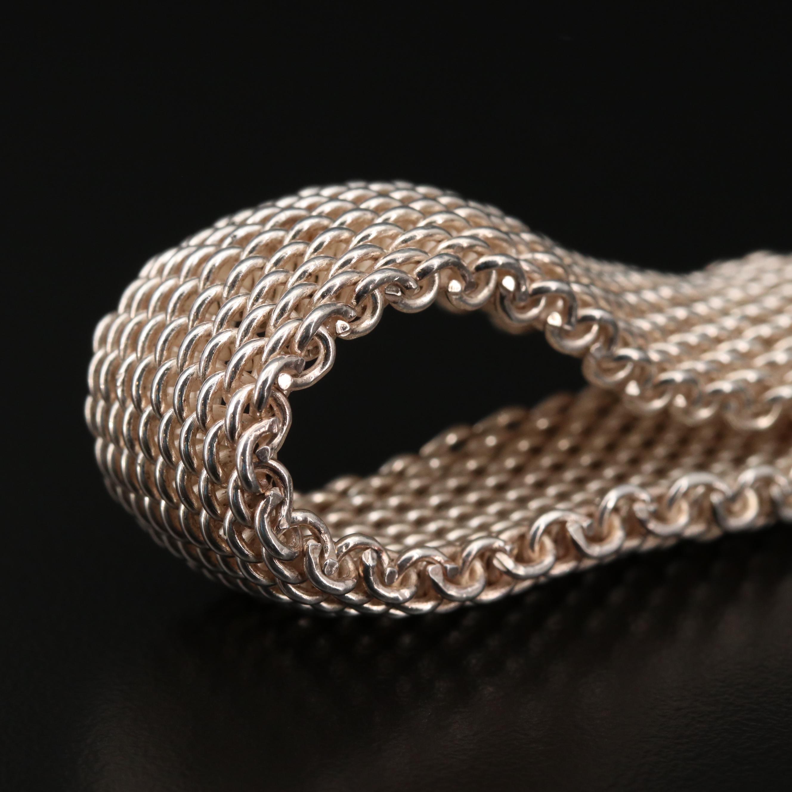 Tiffany & Co. "Somerset" Sterling Silver Bracelet