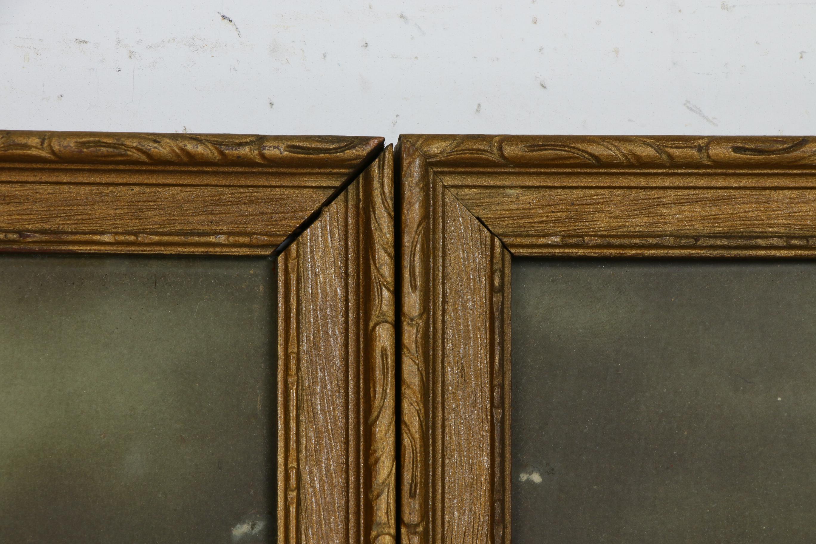 M.B. Parkinson Half-Tone Prints "Cupid Awake" and "Cupid Asleep", c. 1900