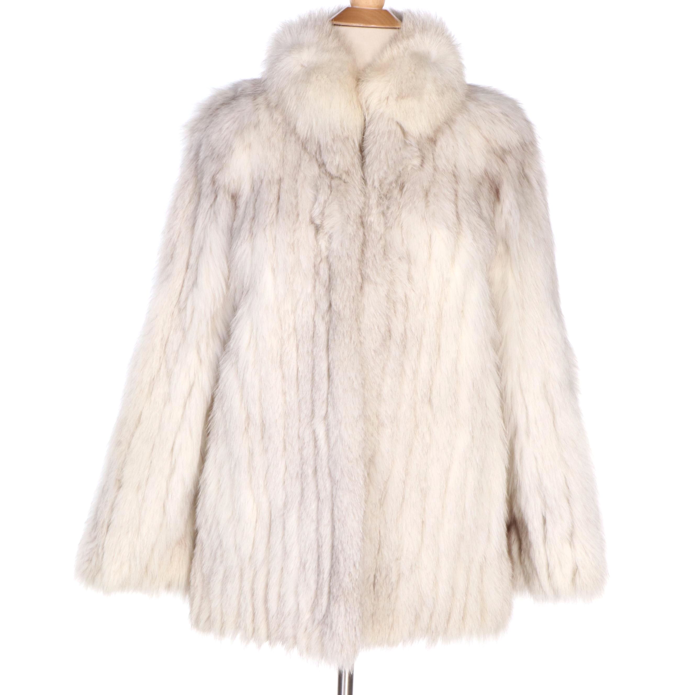 Saga Furs Fox Fur Coat
