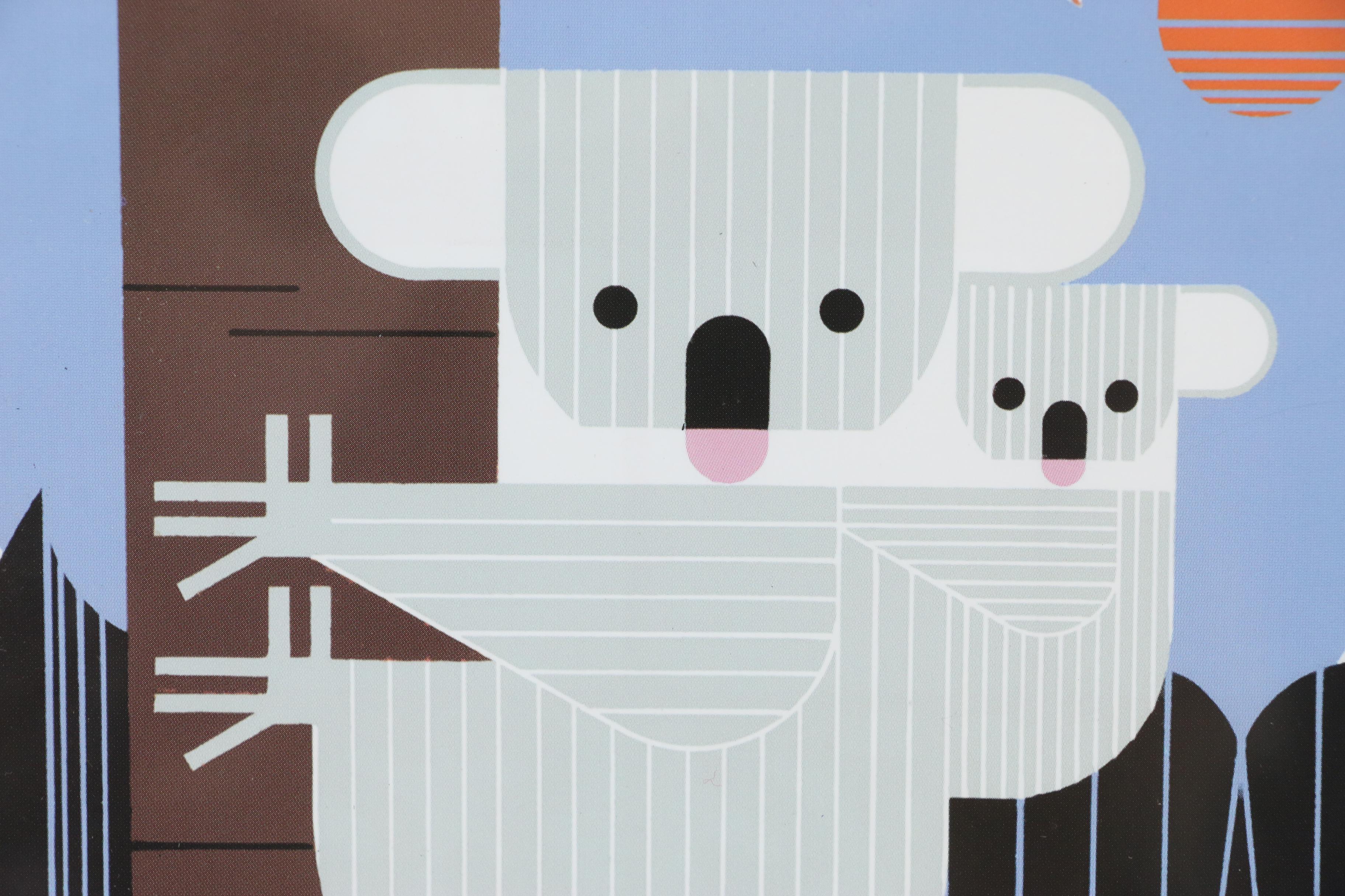 Offset Lithograph after Charley Harper "Zoo Babies"