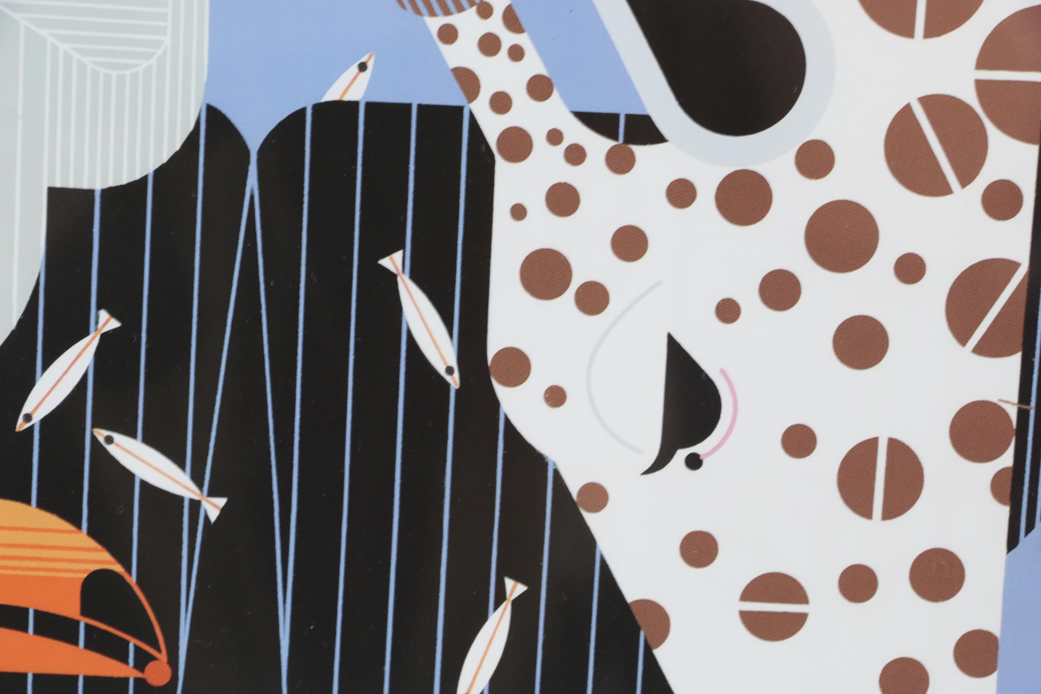 Offset Lithograph after Charley Harper "Zoo Babies"