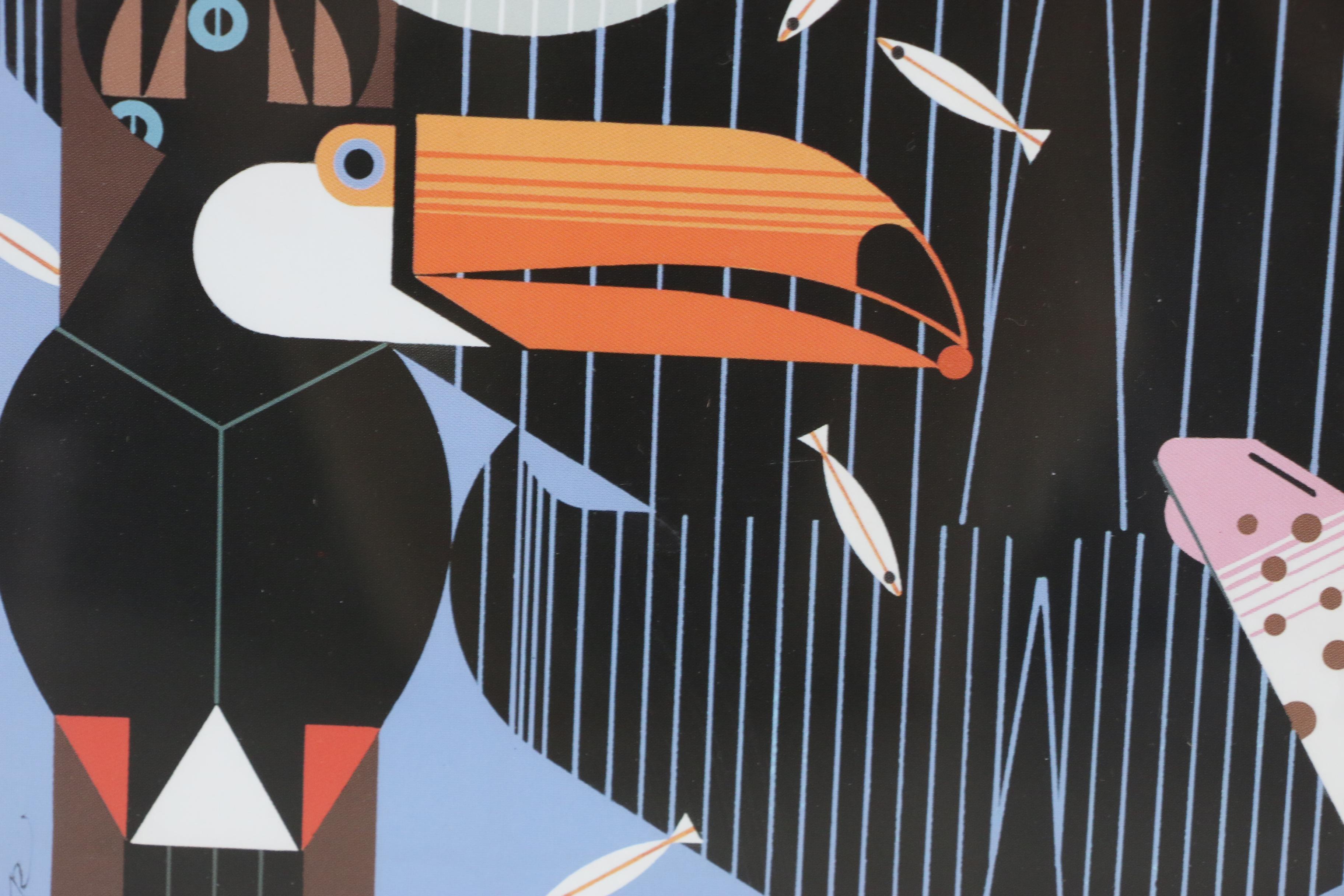 Offset Lithograph after Charley Harper "Zoo Babies"