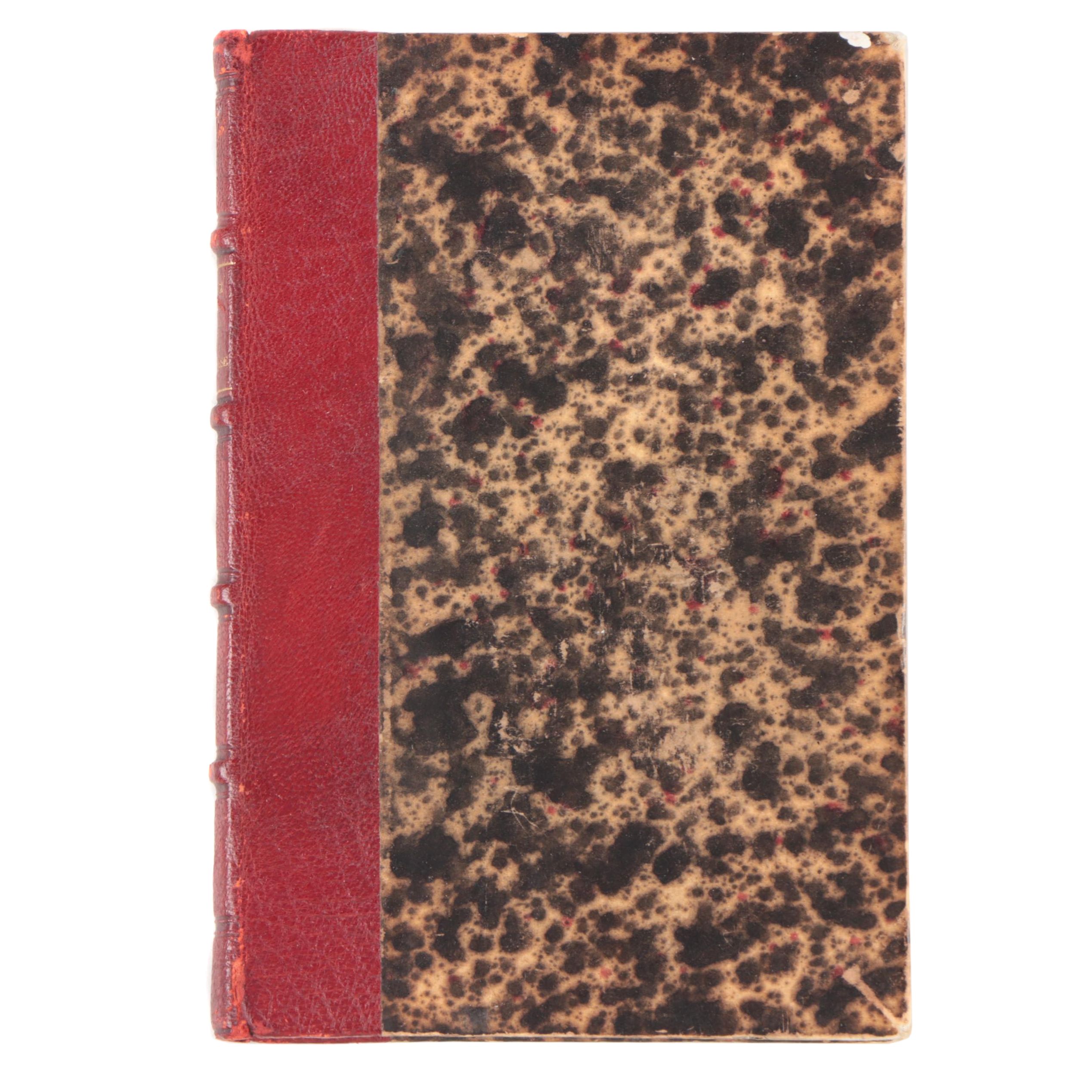 1907 "La Française Comédie En Trois Actes" by Eugene Brieux