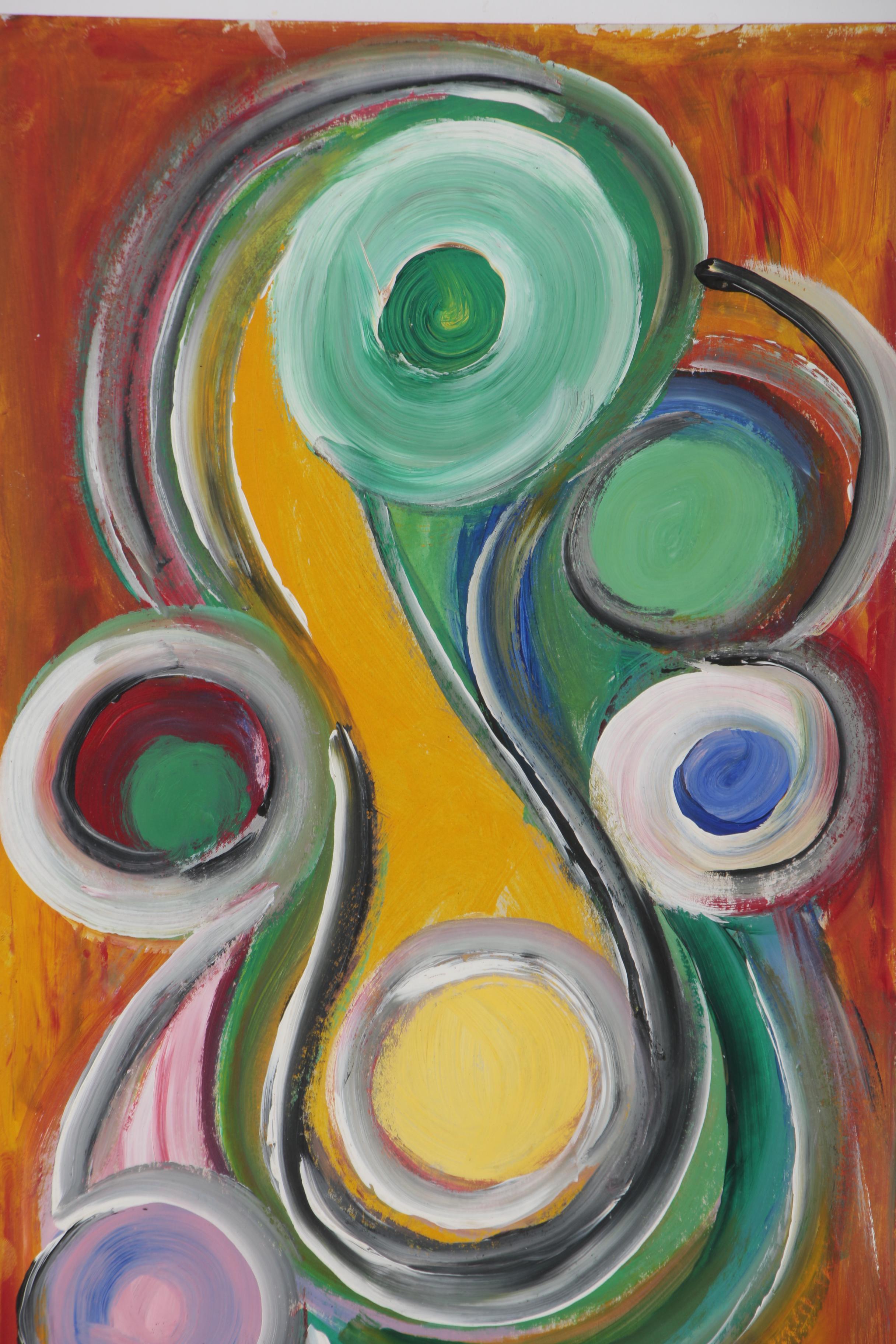 Masplata Abstract Acrylic Painting