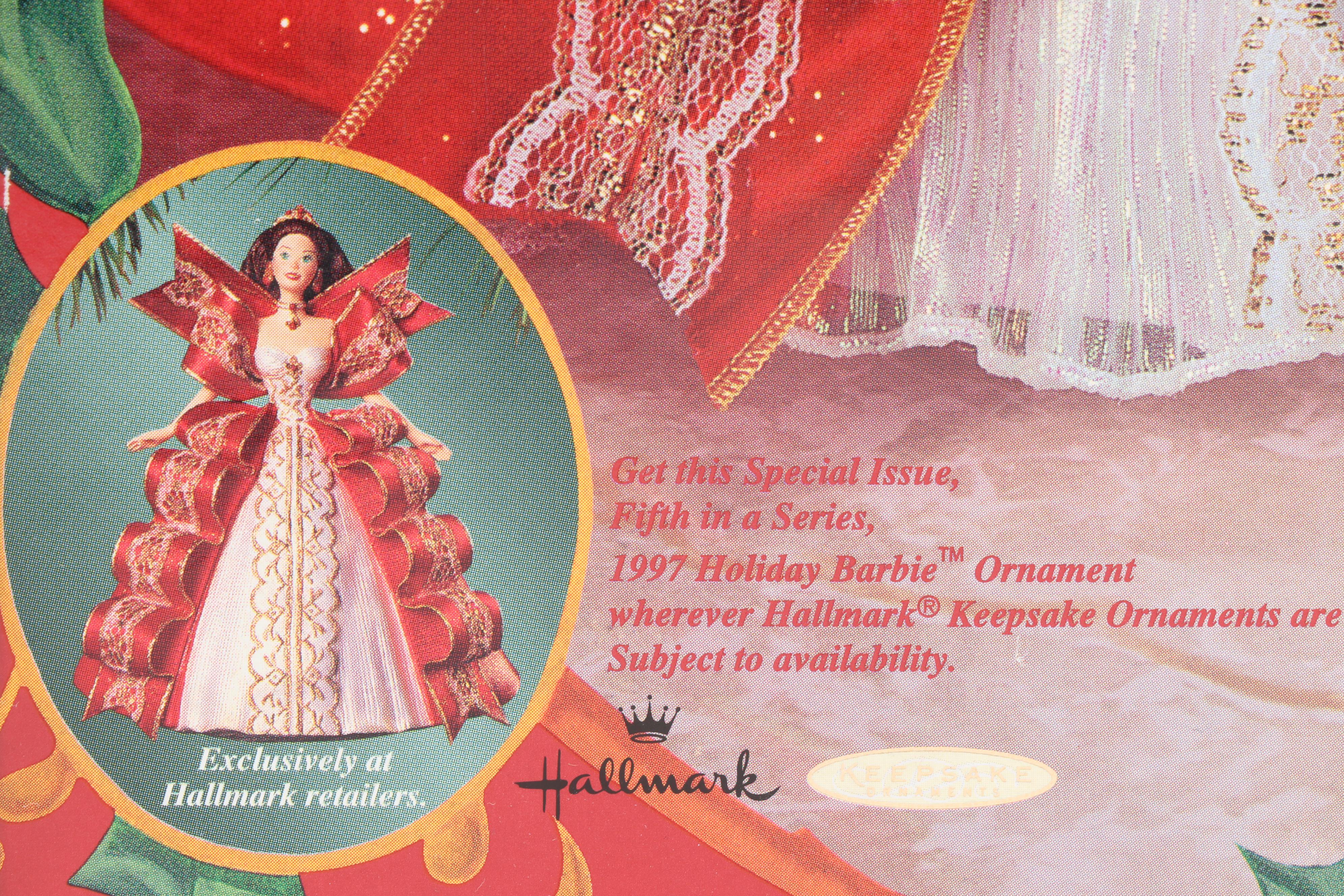 Mattel "Happy Holiday" Barbie Doll in Original Packaging, 1997