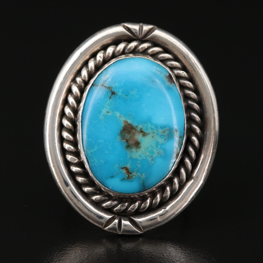 Sterling Silver Turquoise Ring