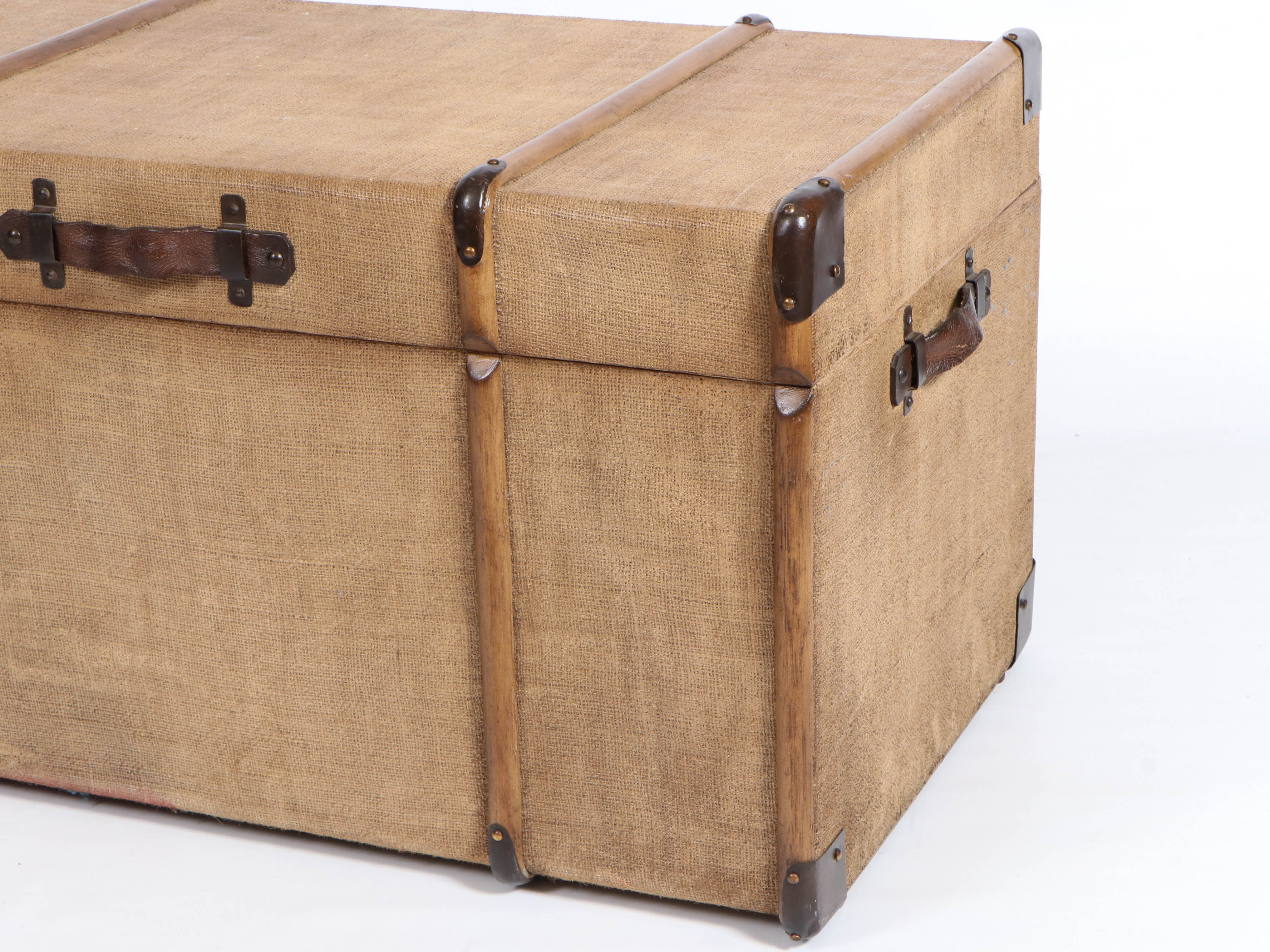 Decorative Travel Trunk Coffee Table with Storage