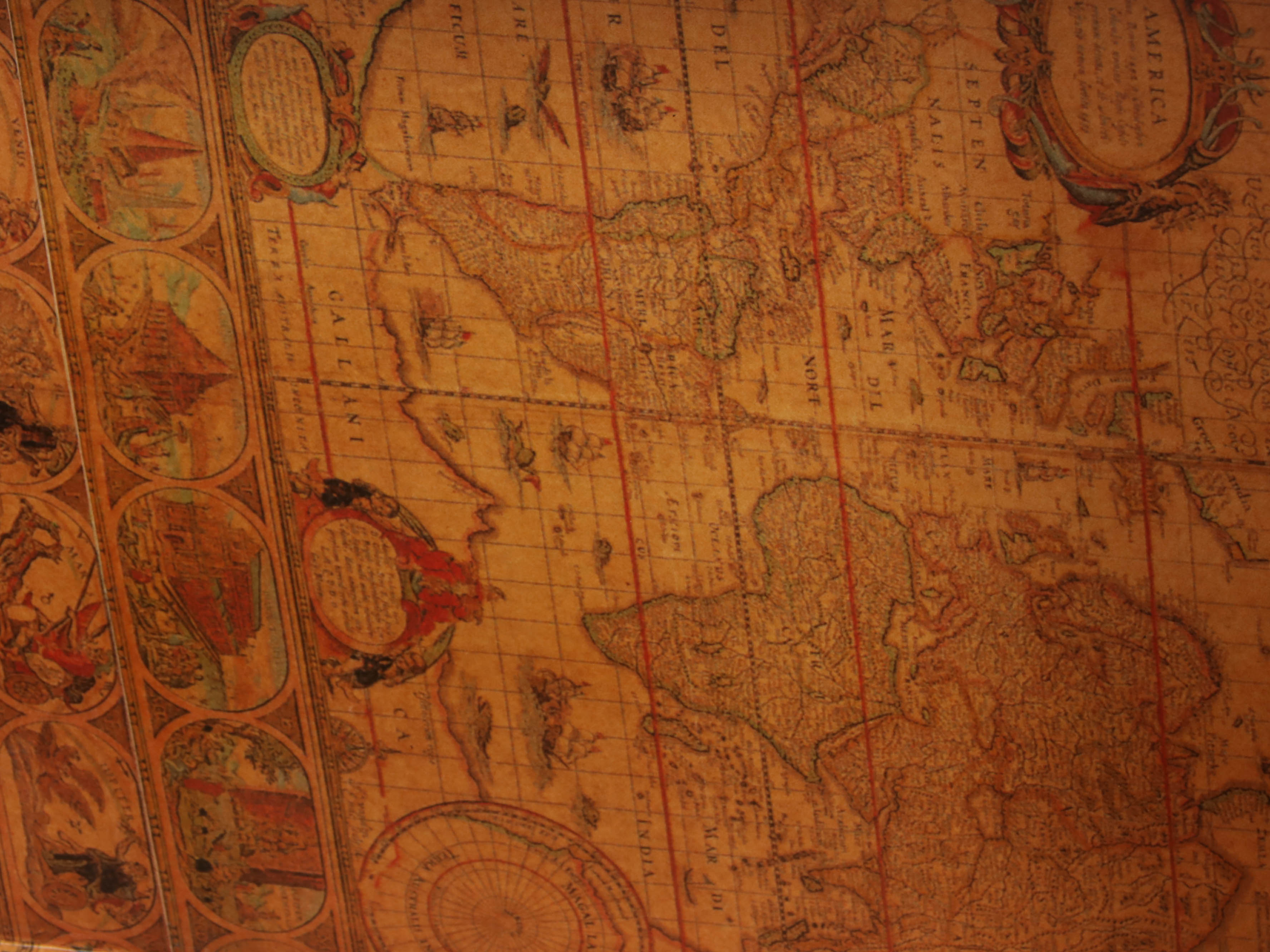 Decorative Travel Trunk Coffee Table with Storage