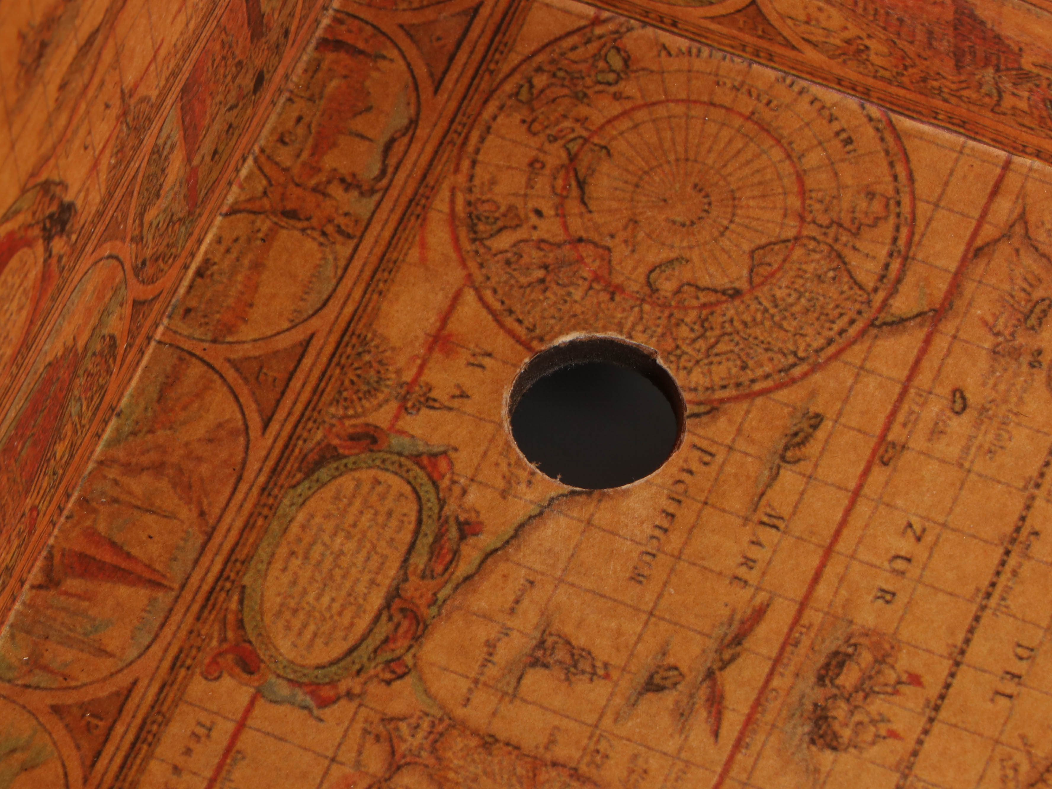 Decorative Travel Trunk Coffee Table with Storage