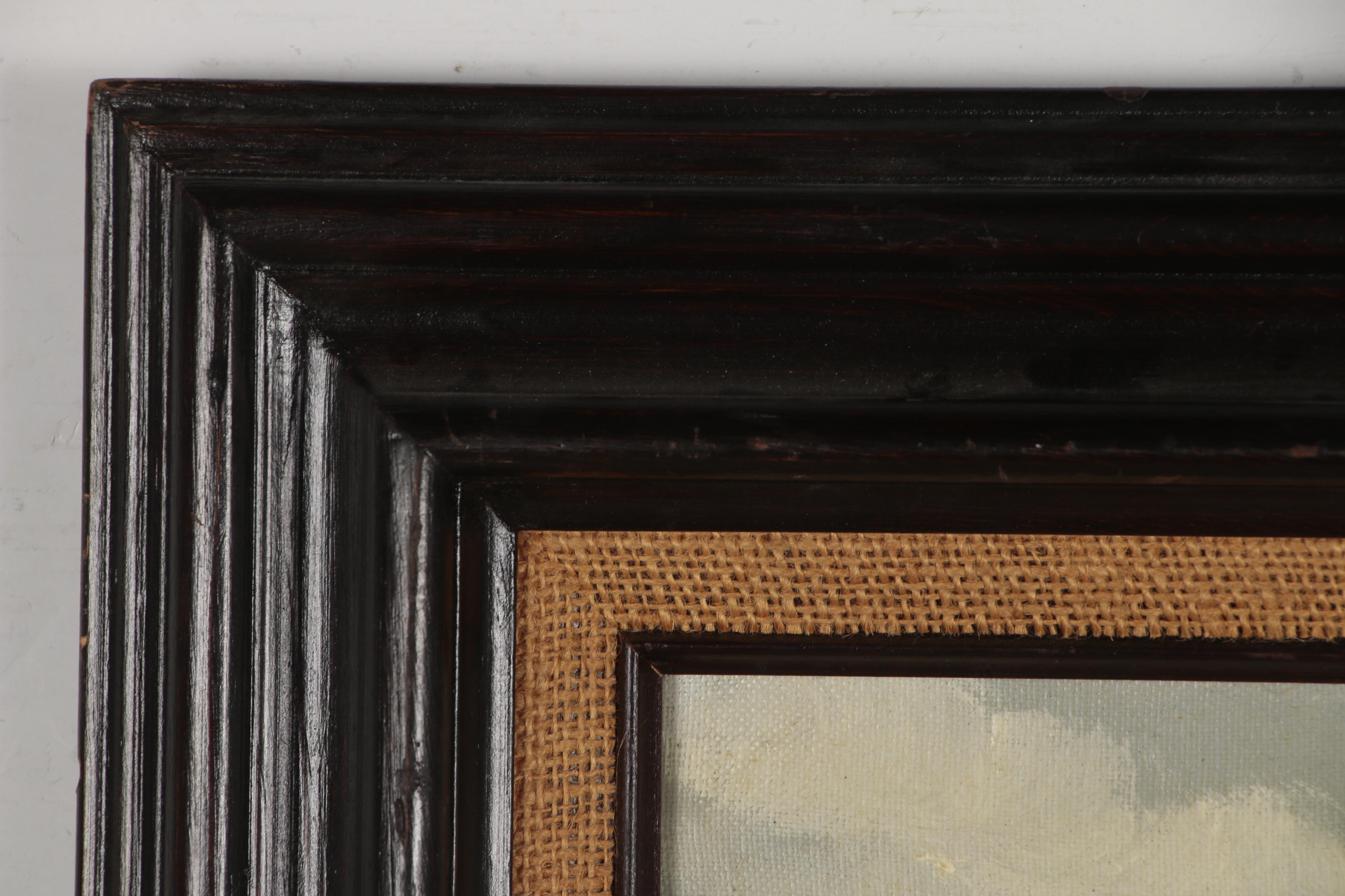 Portrait Oil Painting of Native American Man