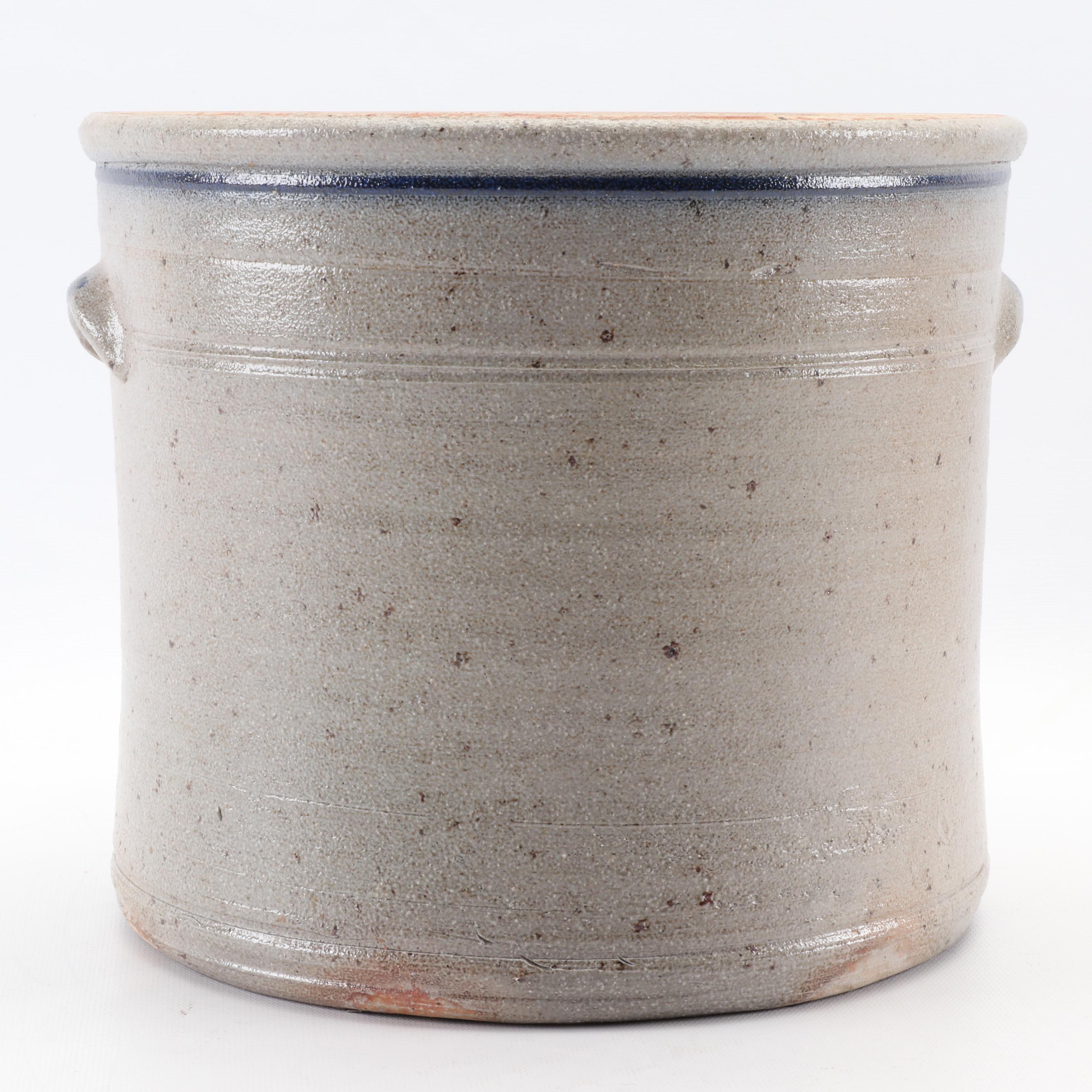 Robinson Ransbottom and Rowe Pottery Works Stoneware Crocks