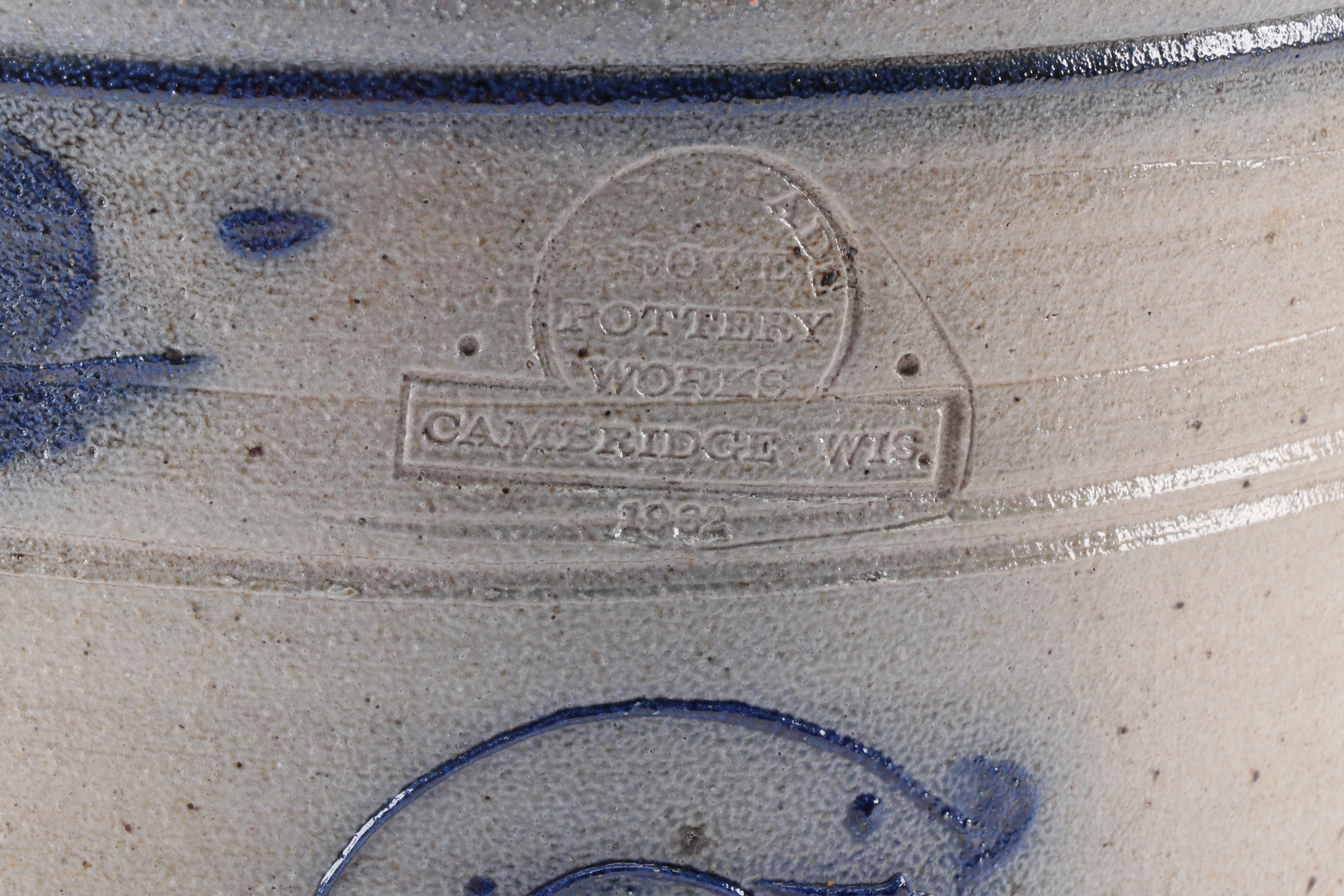 Robinson Ransbottom and Rowe Pottery Works Stoneware Crocks