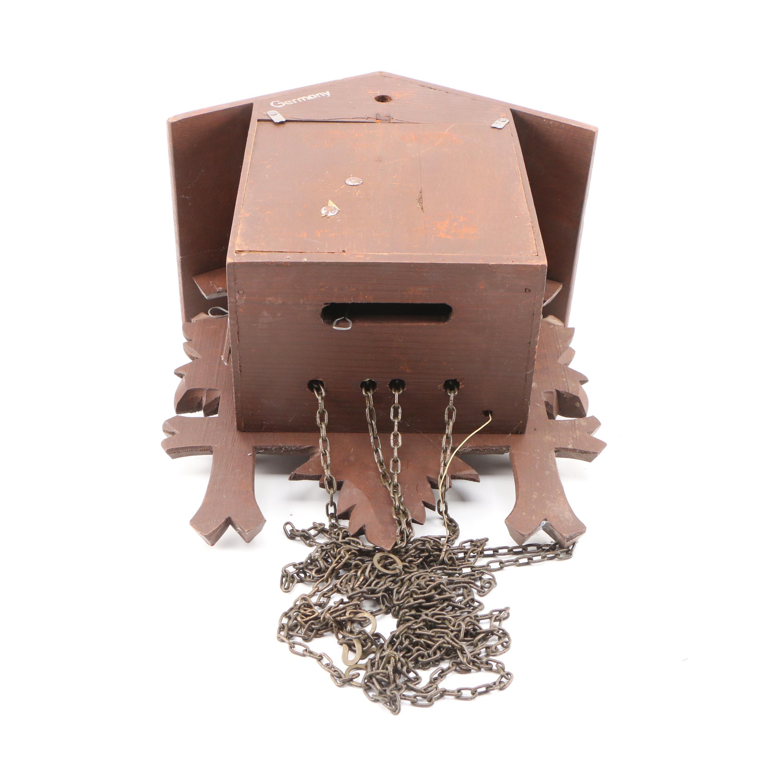 German Heco 8 Day Cuckoo Clock