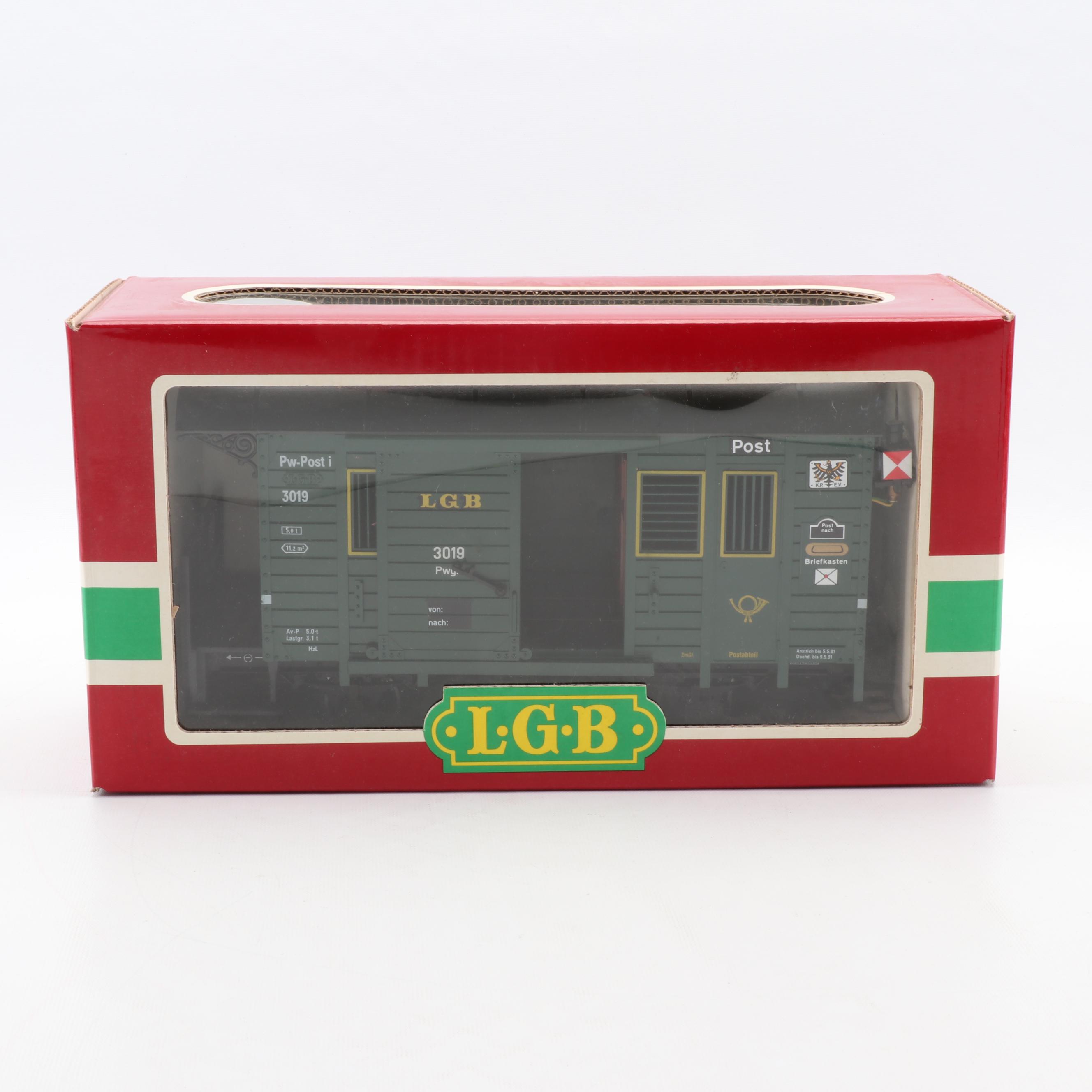 Lehmann LGB Model 3019 Train Car and More in Original Packaging