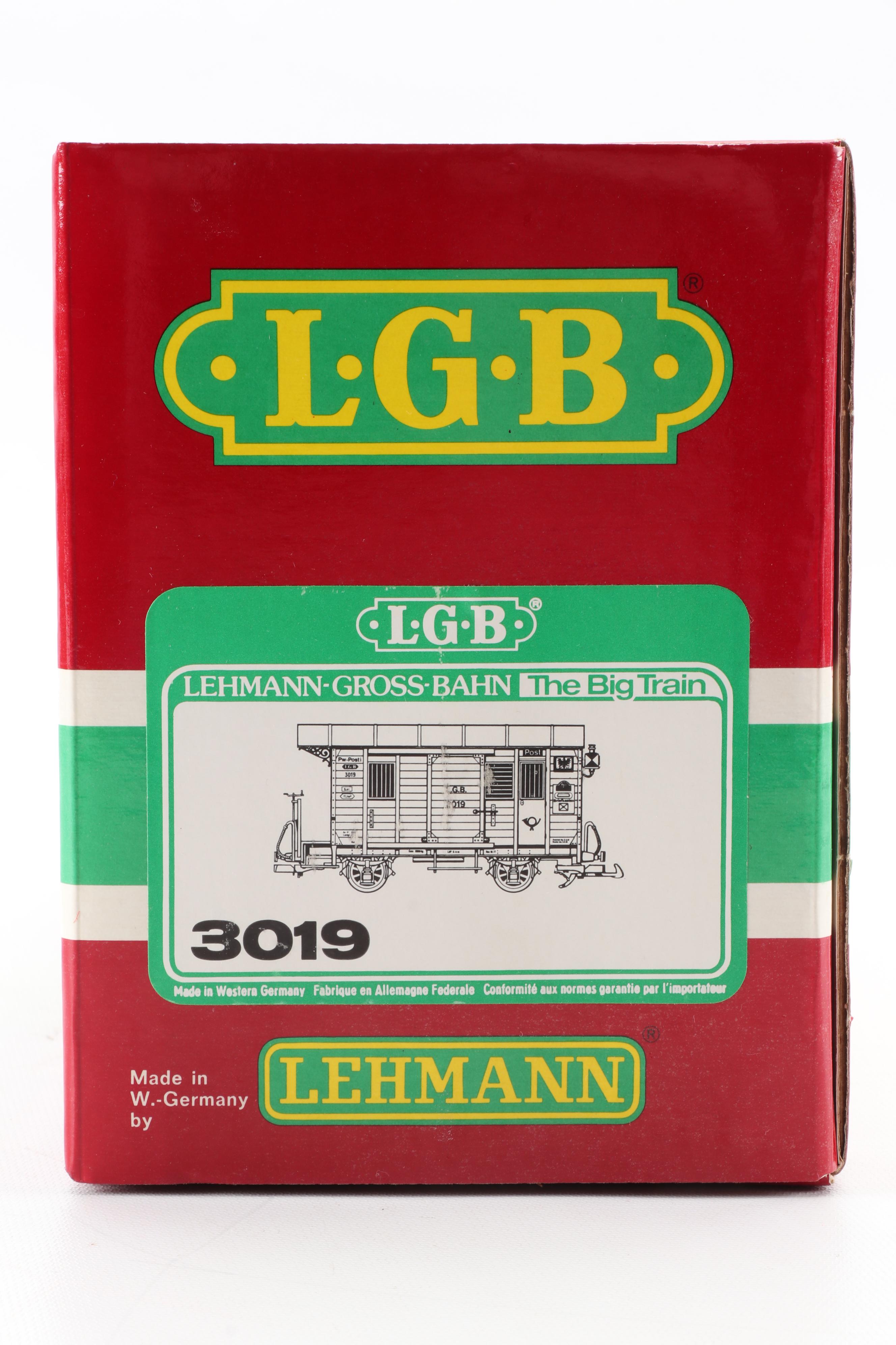 Lehmann LGB Model 3019 Train Car and More in Original Packaging
