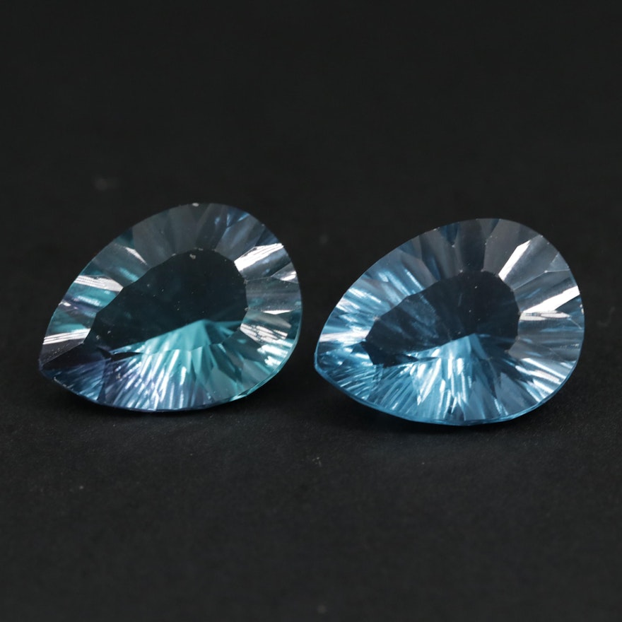 Loose 31.43 CTW Fluorite Gemstones
