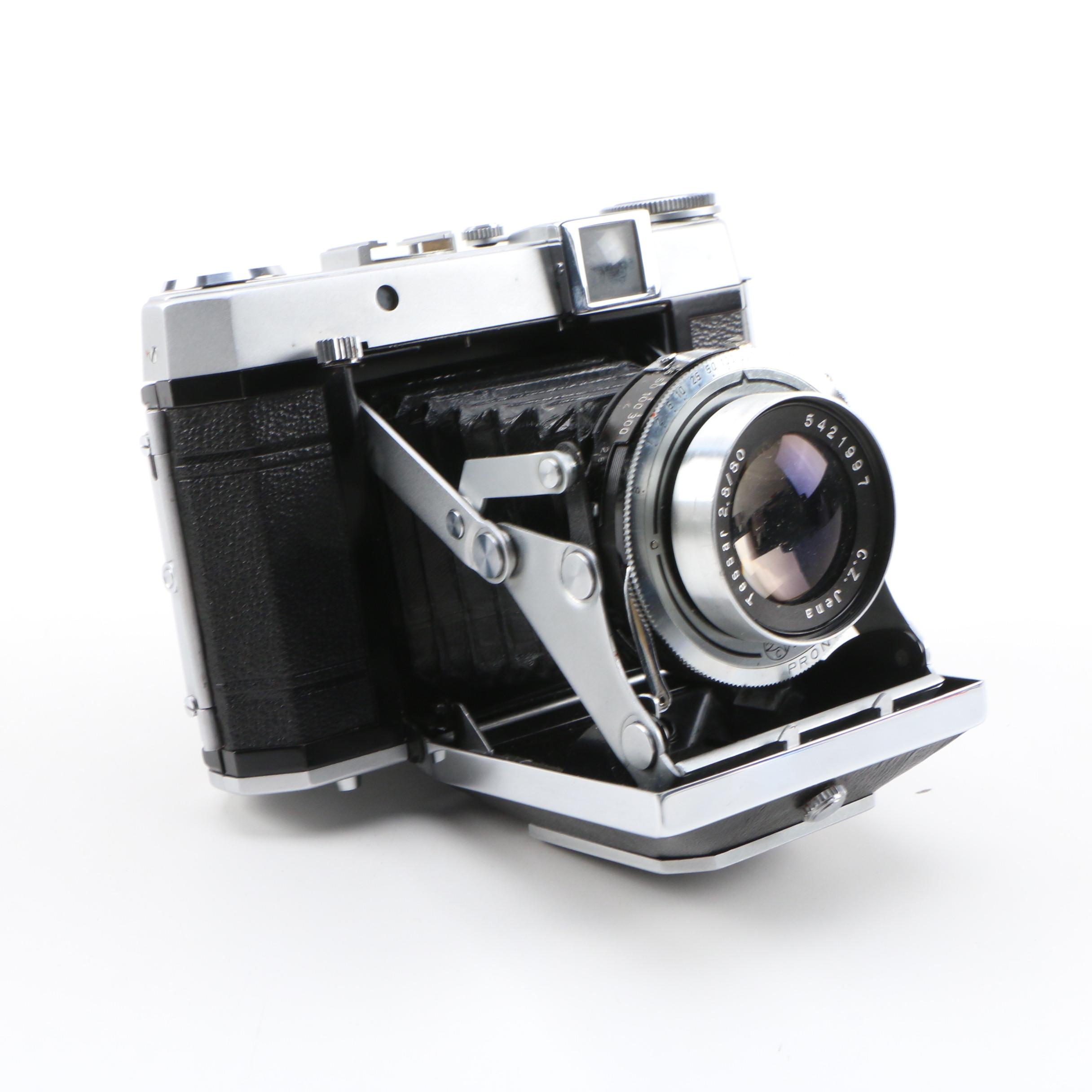 Certo Six Rangefinder Camera and Zeiss Ikon "Nettar" Rangefinder Camera