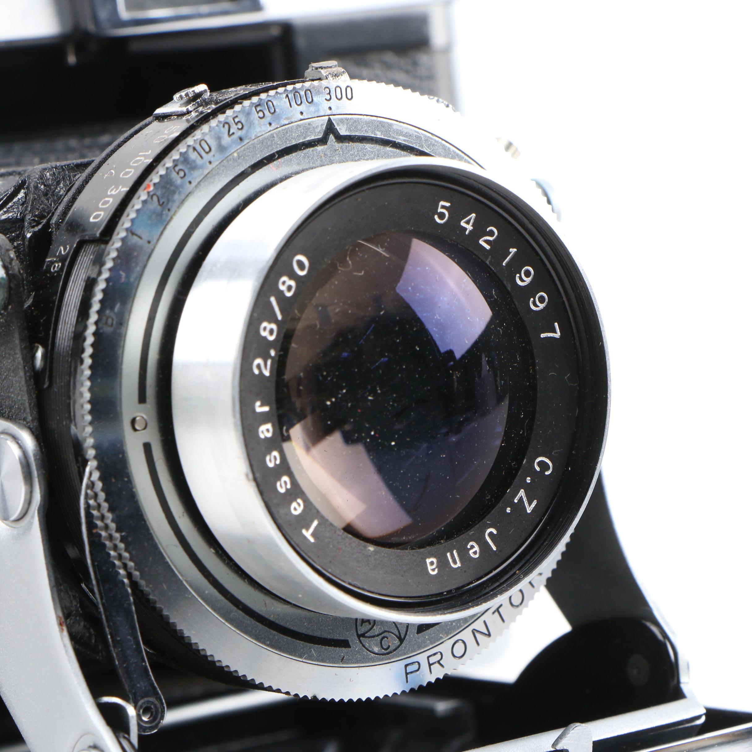 Certo Six Rangefinder Camera and Zeiss Ikon "Nettar" Rangefinder Camera