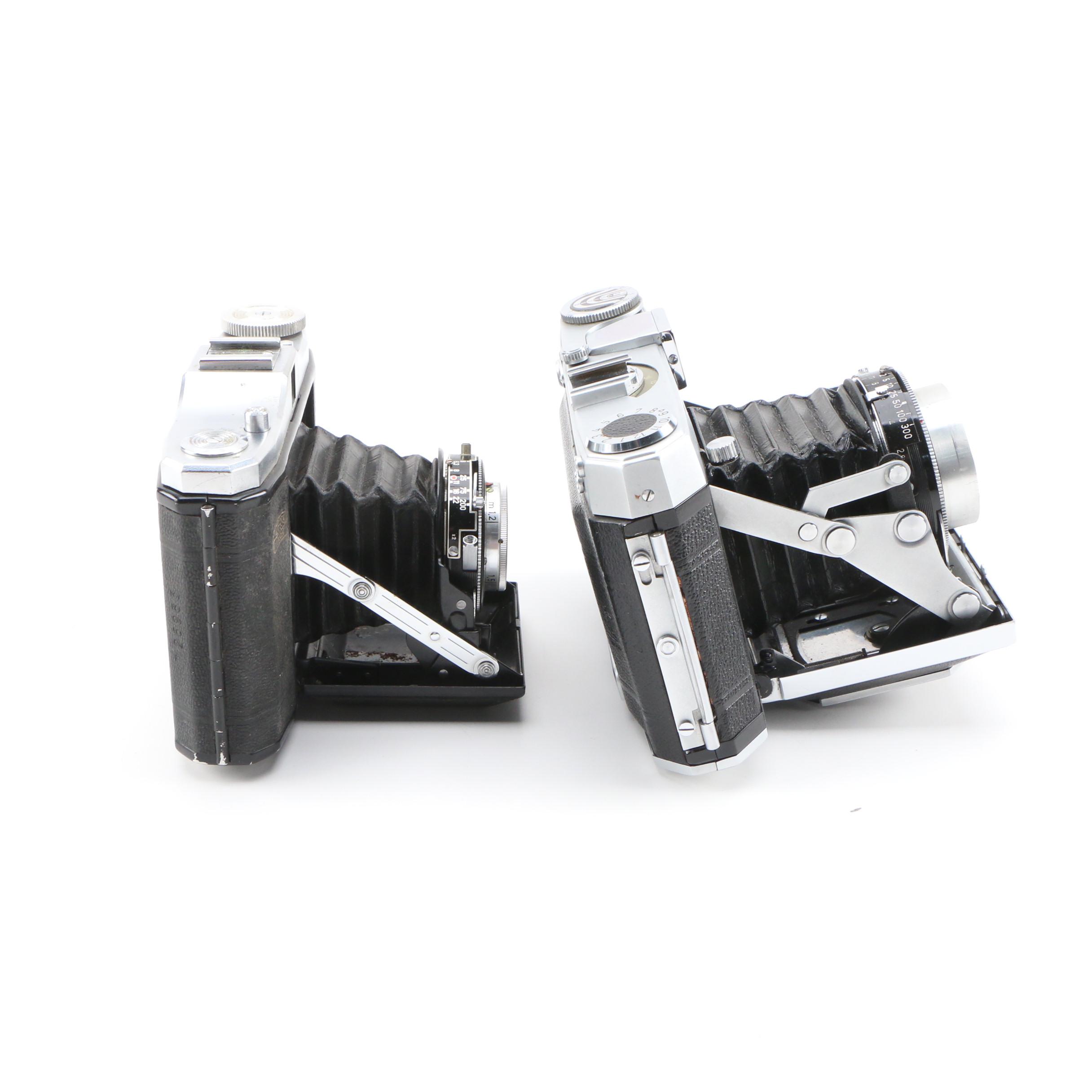 Certo Six Rangefinder Camera and Zeiss Ikon "Nettar" Rangefinder Camera