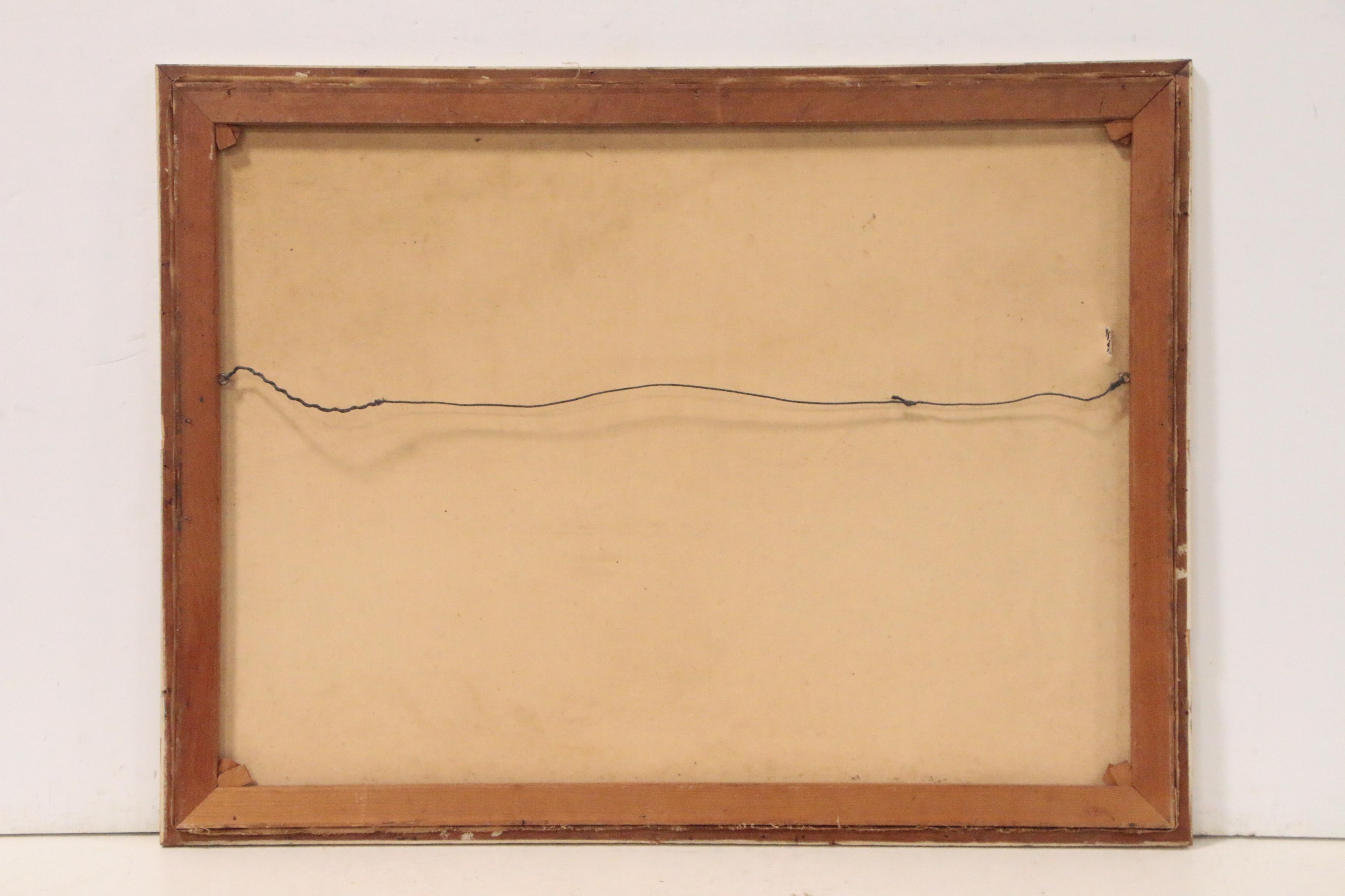 Alexander Nelke Seascape Oil Painting, Mid-20th Century