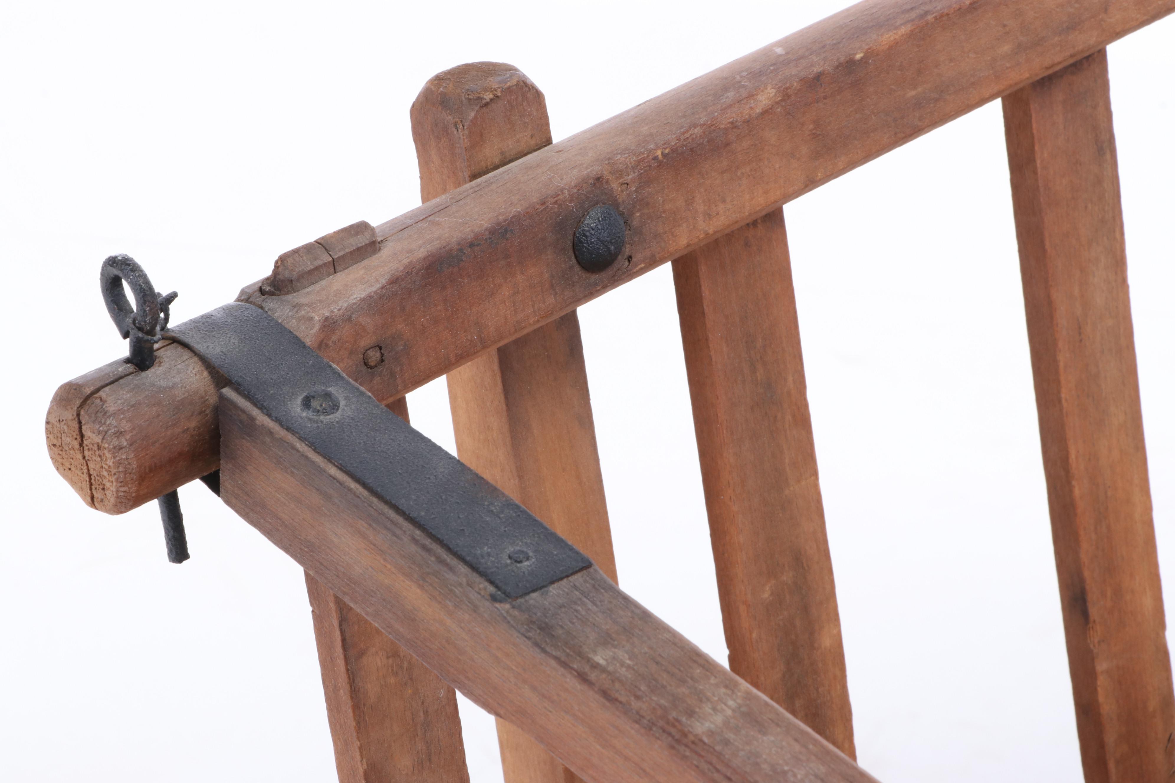 Wooden Goat Cart, Early 20th Century