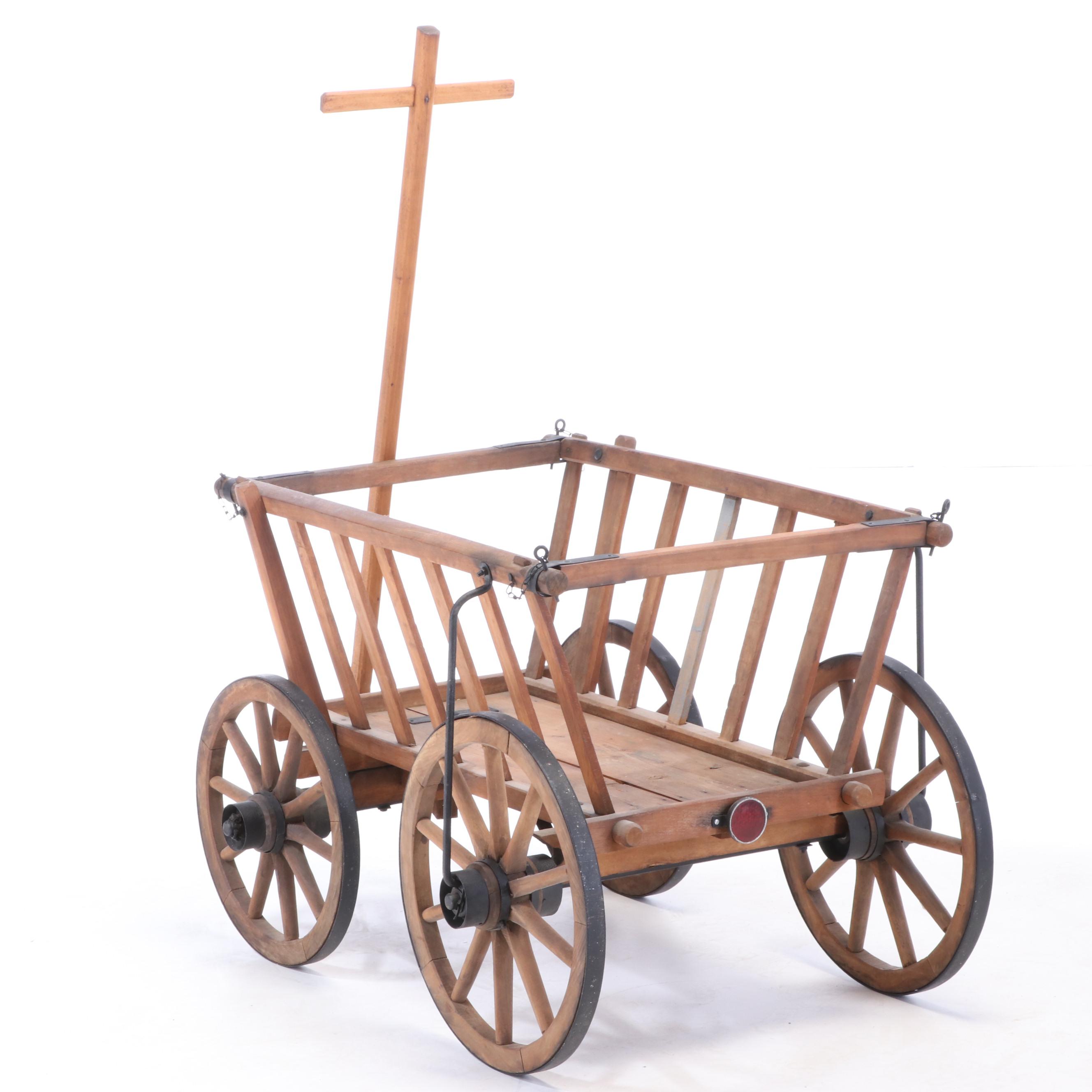 Wooden Goat Cart, Early 20th Century