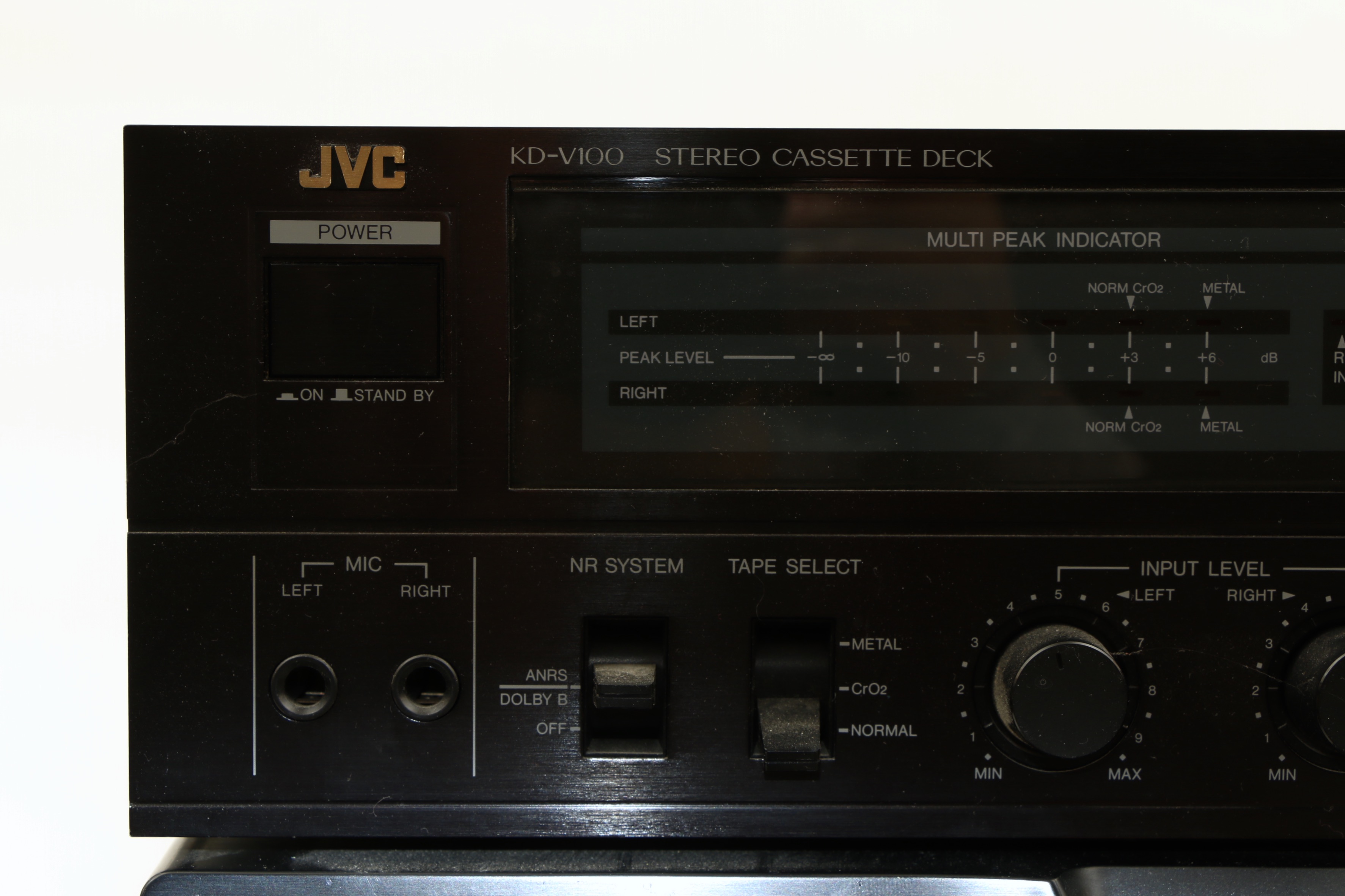 JVC Compact Disk Automatic Changer and Stereo Cassette Deck